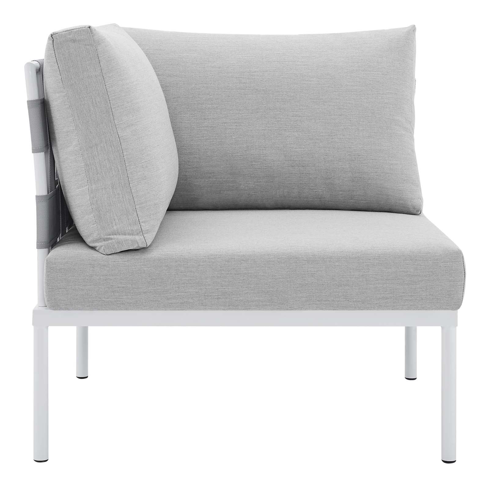 Harmony 8-Piece Sunbrella® Outdoor Patio Aluminum Sectional Sofa Set By Modway - EEI-4945 - Image 13