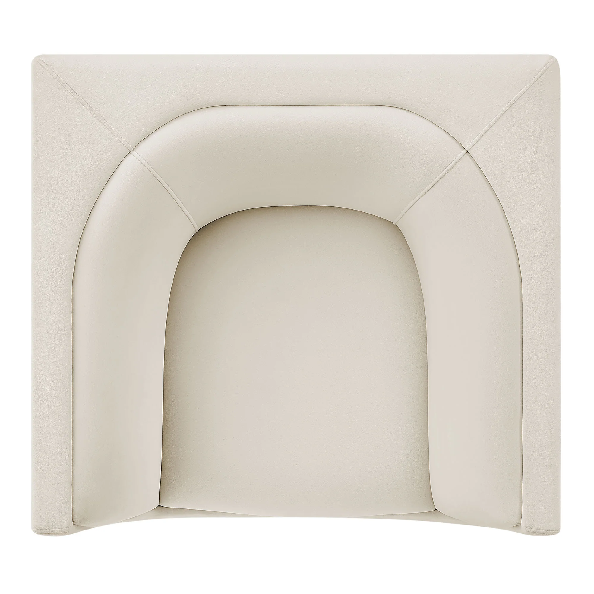 Hilda Curved Back Performance Velvet Armchair by Modway - Image 7