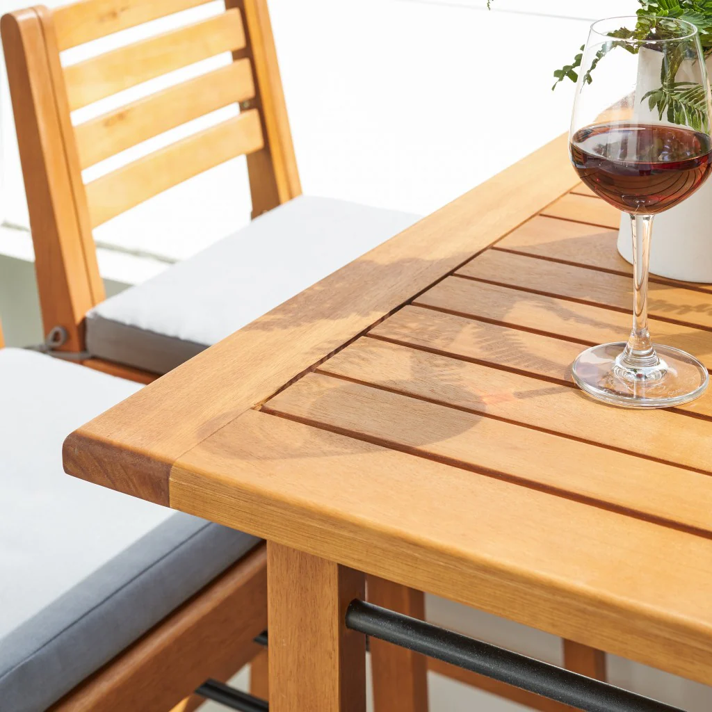 Honey Dining Table By Homeroots - Image 4