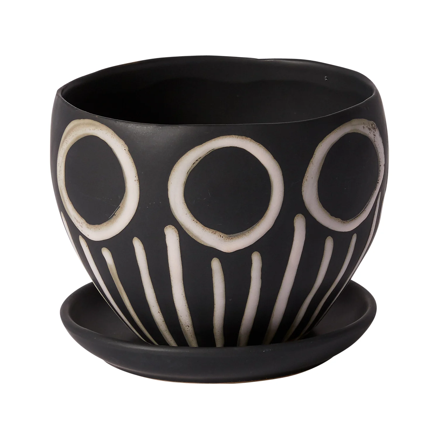 Hootie Hoo Pot Set of 2 By Accent Decor - Image 2
