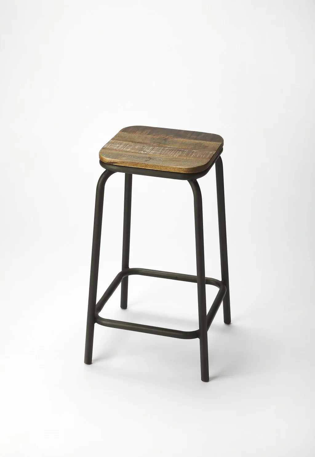 Industrial Chic Bar Stool By Homeroots