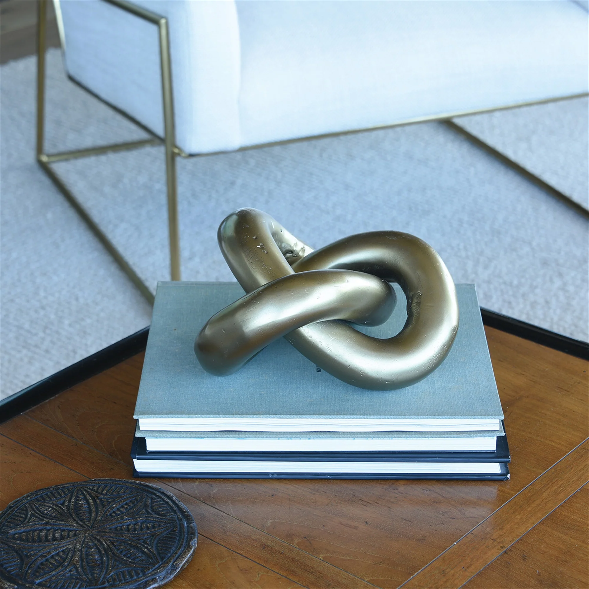 Infinity Knot, Brass By HomArt