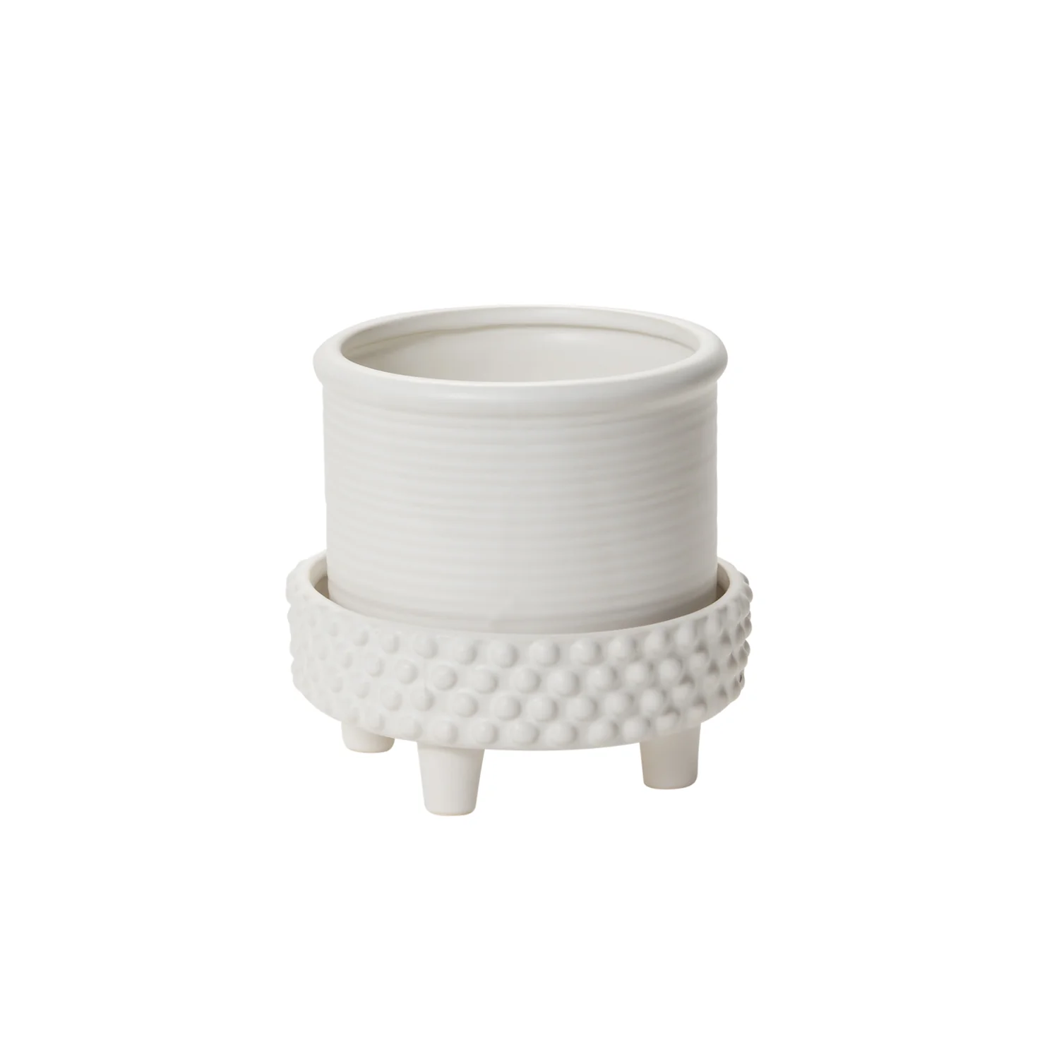 Jane Footed Pot Set of 4 By Accent Decor - Image 2