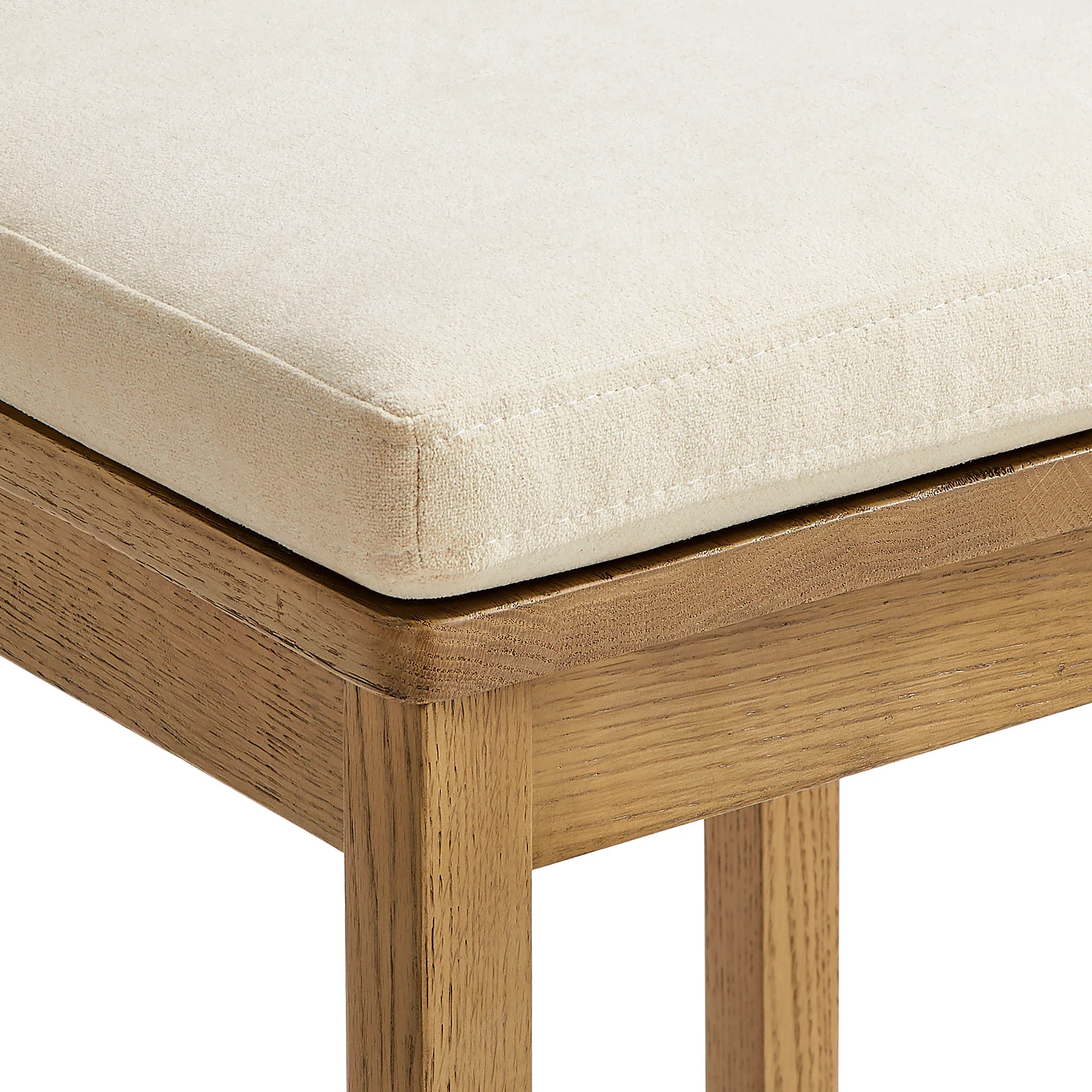 Jax Oak Wood Counter Stool With Wavy Razor Back and Cushion by Modway - Image 55
