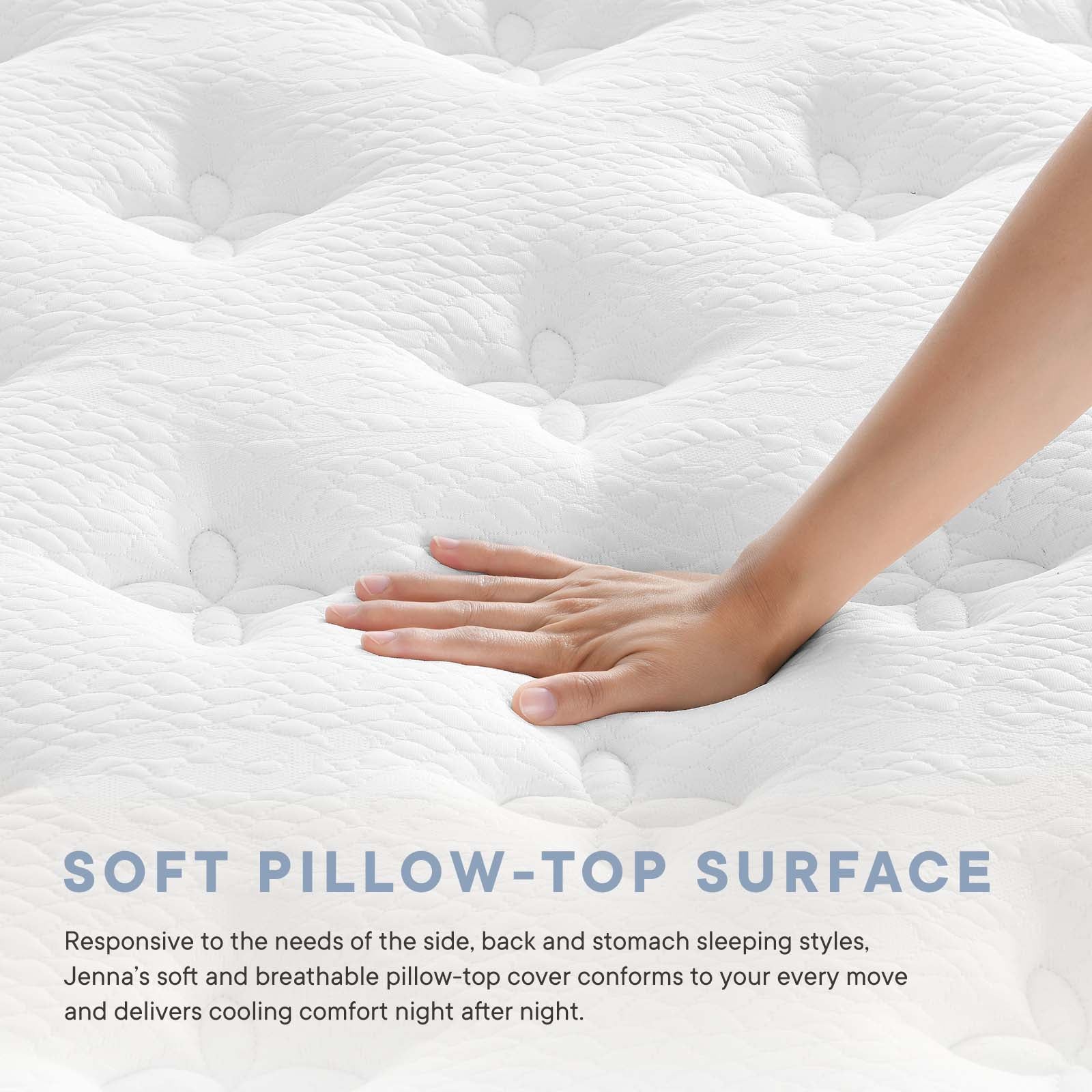 Jenna 12" Innerspring and Foam Queen Mattress By Modway - MOD-7089 - Image 12
