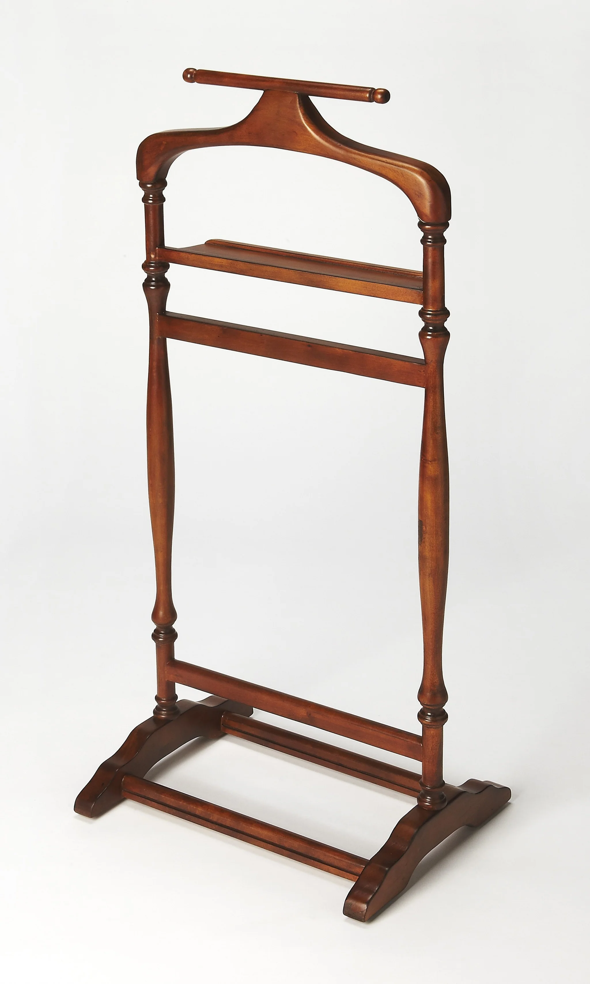 Judson Olive Ash Burl Valet Stand By Homeroots