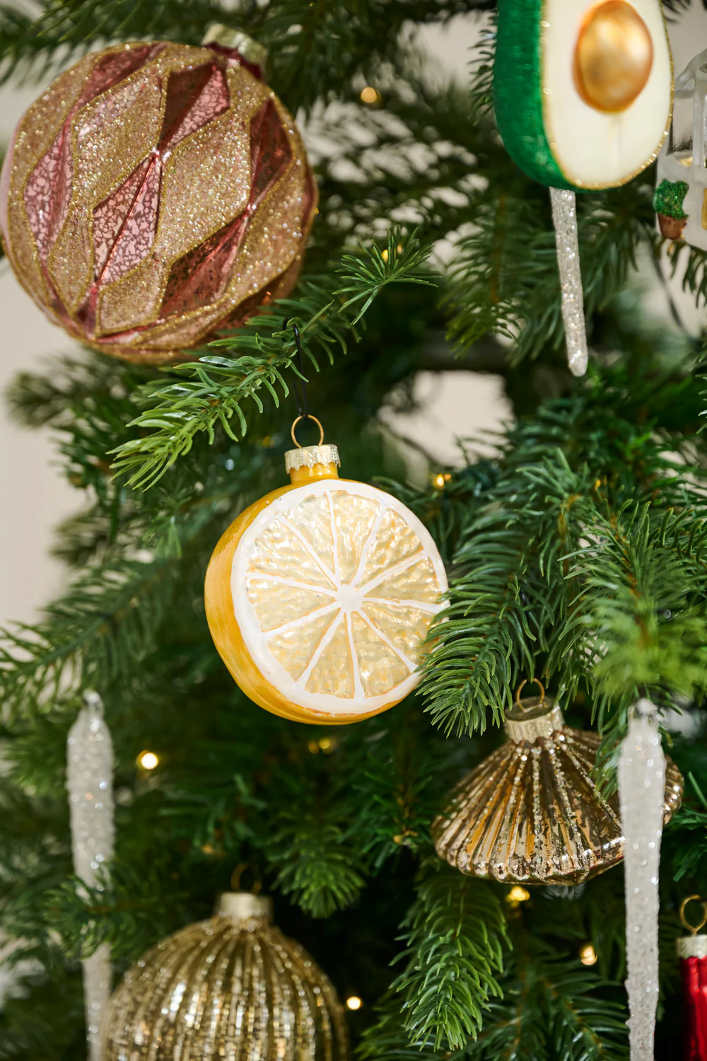 Juicy Lemon Ornament Set of 4 By Accent Decor - Image 4