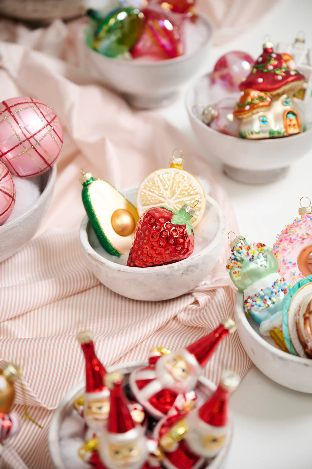 Juicy Strawberry Ornament Set of 4 By Accent Decor - Image 5