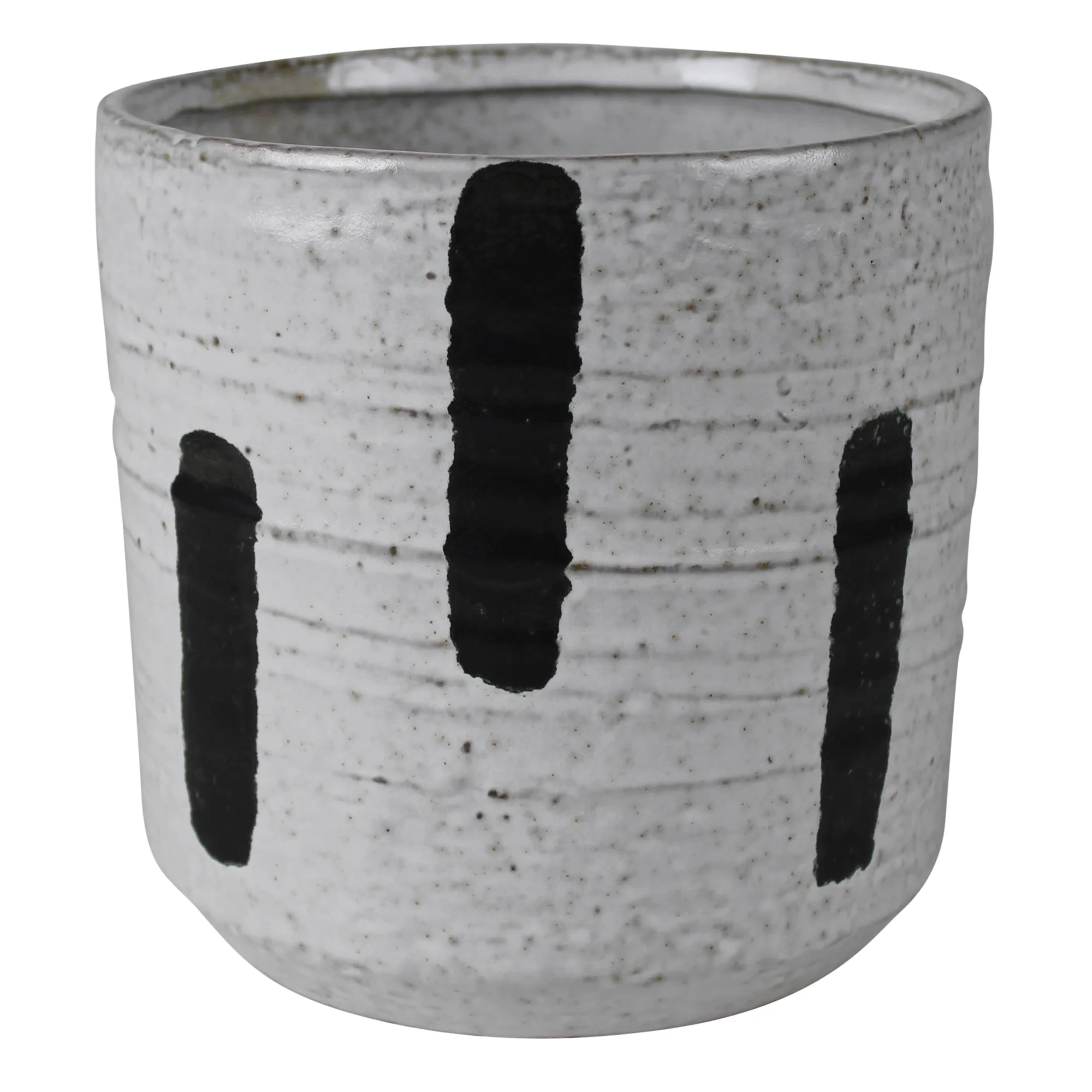 Kai Ceramic Cachepot - Large Set Of 2 By HomArt