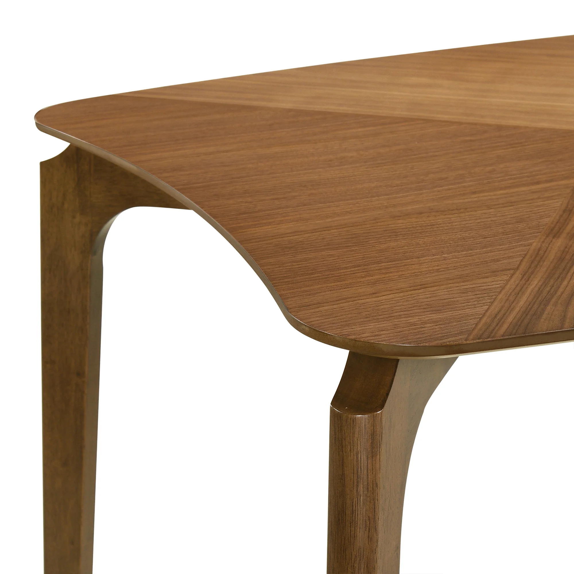 Kalia 5 Piece Wood Dining Set in Walnut Finish with Blue Fabric By Armen Living - Image 30