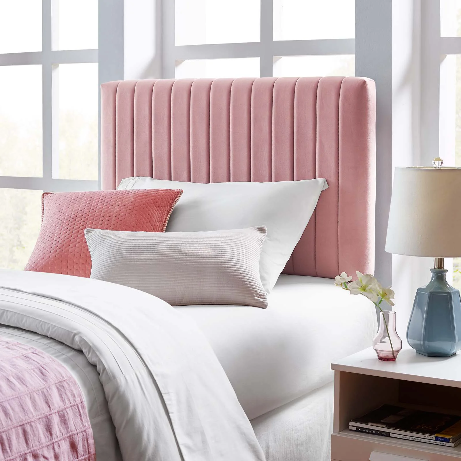 Keira Twin Performance Velvet Headboard By Modway - MOD-6093