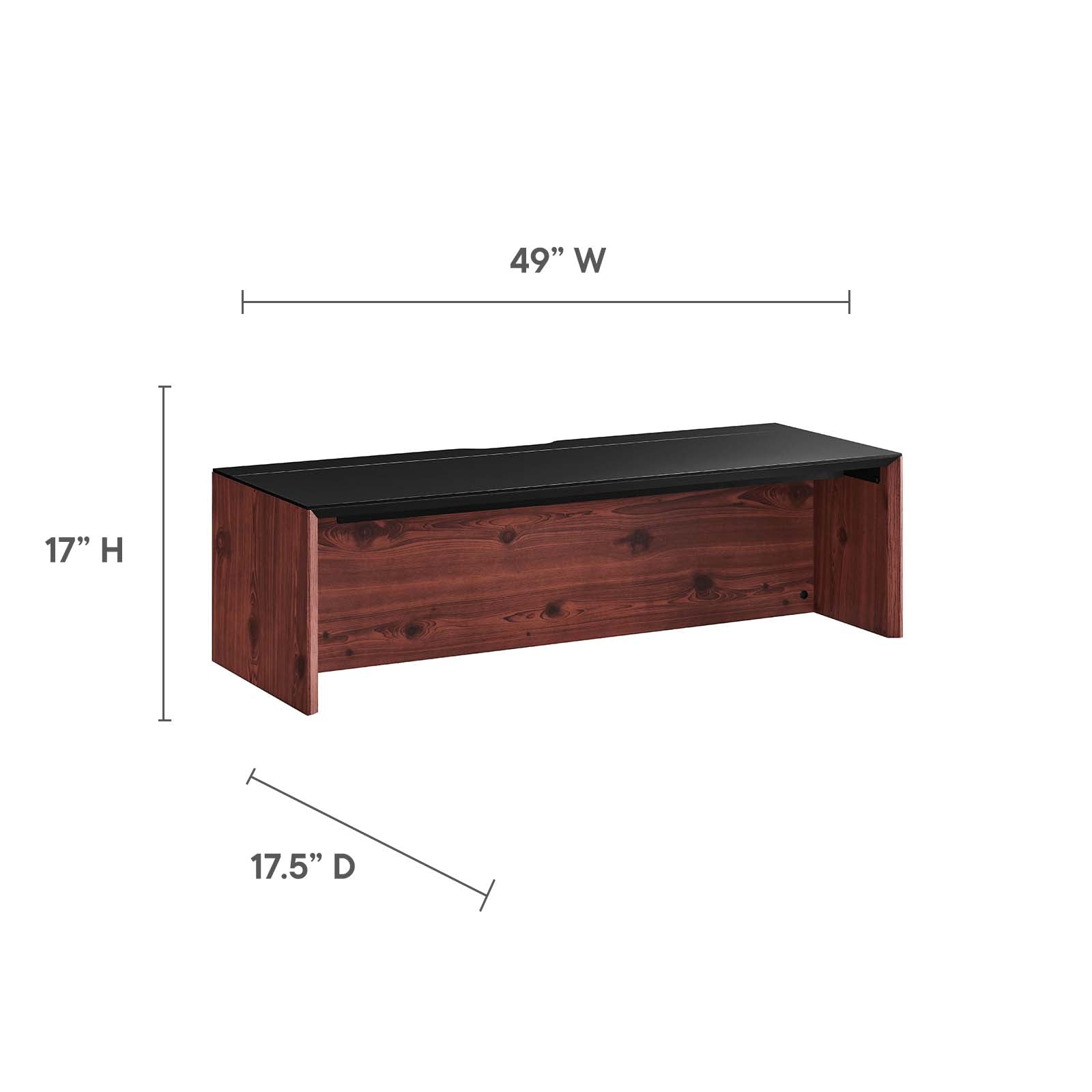 Kinetic 49" Wall-Mount Office Desk With Cabinet and Shelf By Modway - EEI-6312 - Image 5