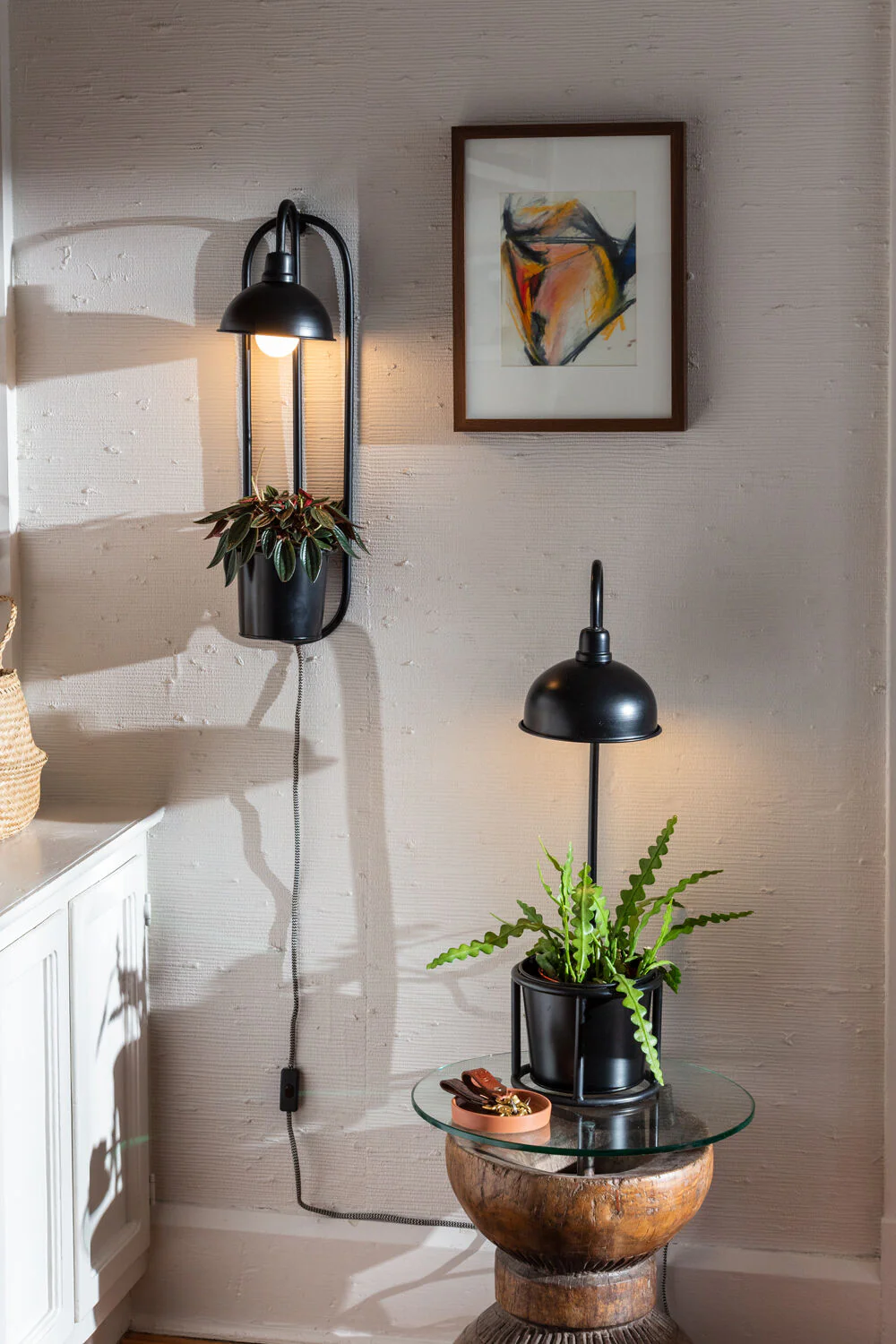 Kira Grow Light Plant Stand 8" x 28" By Accent Decor - Image 3