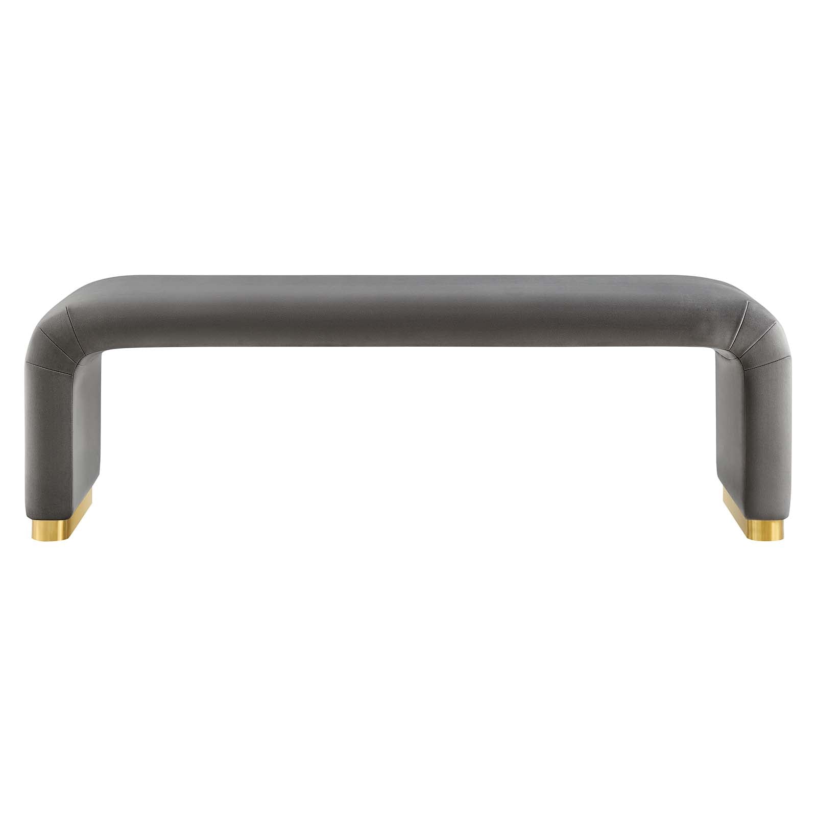 Koda Performance Velvet Waterfall Long Bench By Modway - EEI-6734 - Image 51
