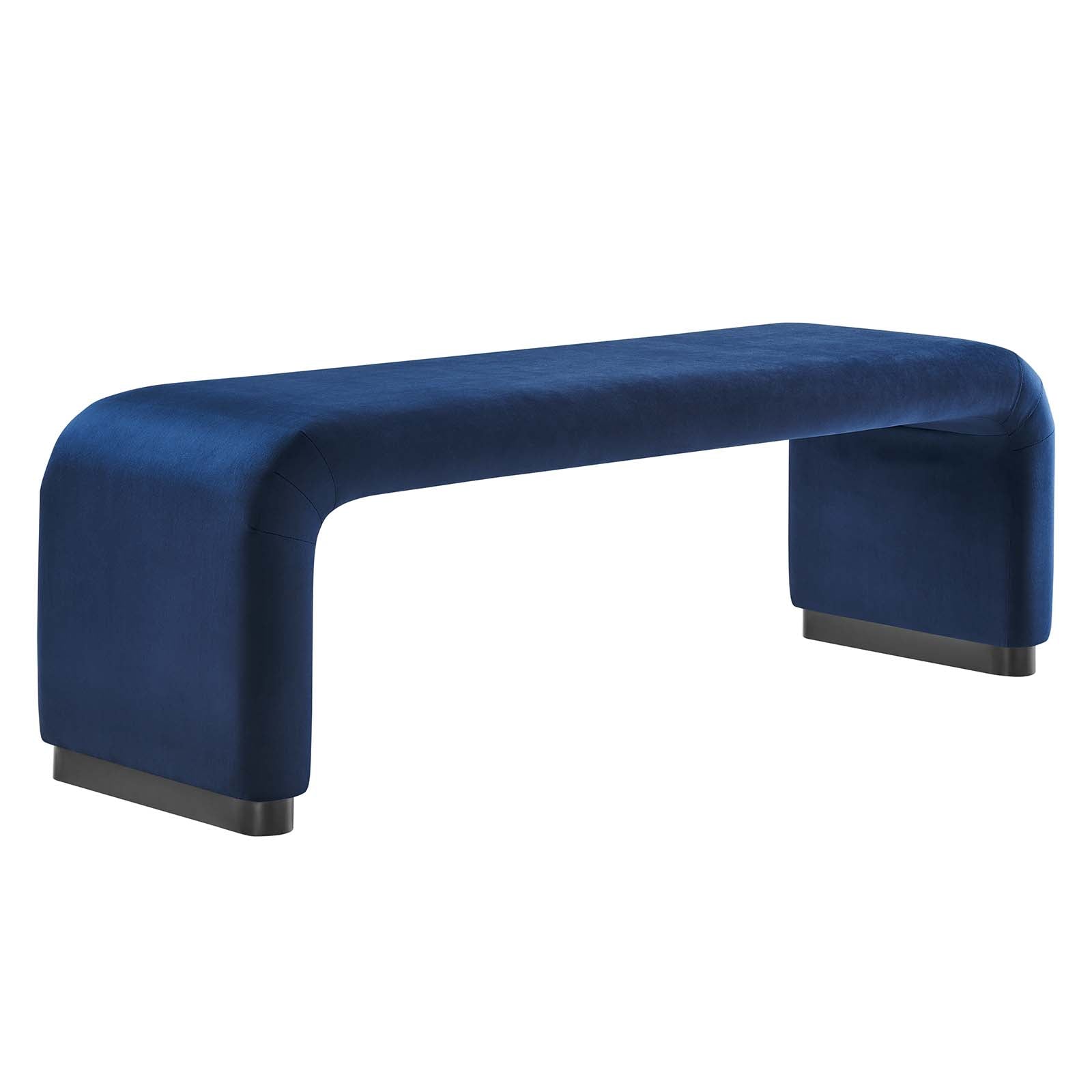 Koda Performance Velvet Waterfall Long Bench By Modway - EEI-6734 - Image 9