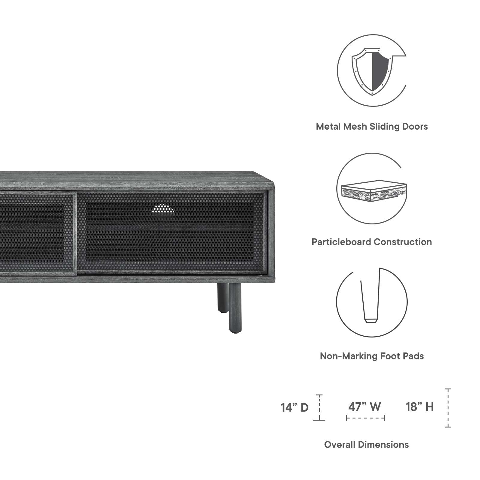 Kurtis 47" TV Stand By Modway - EEI-6233 - Image 8