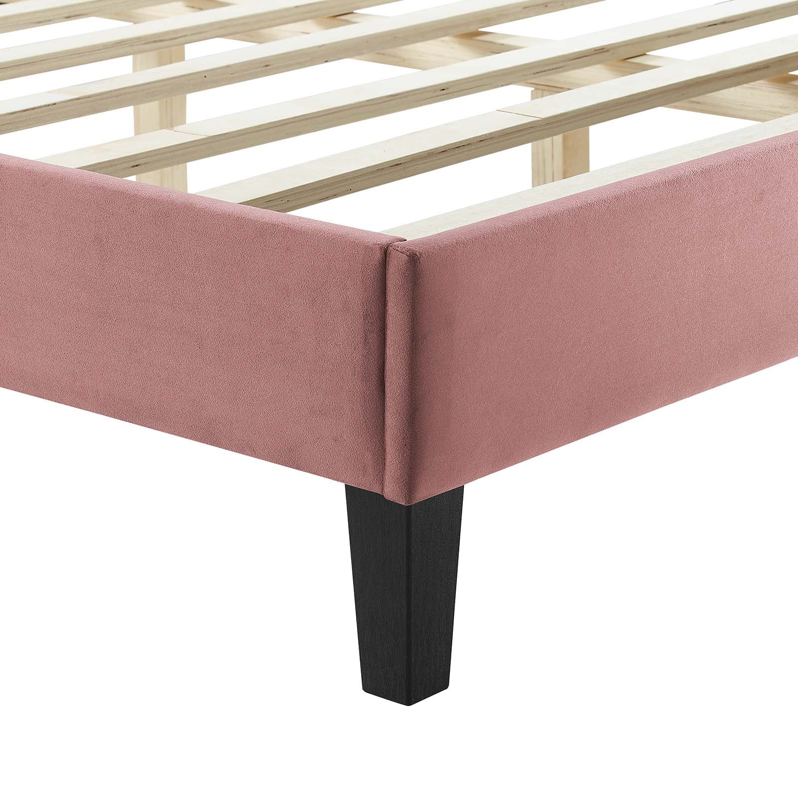 Leah Chevron Tufted Performance Velvet Full Platform Bed By Modway - MOD-6997 - Image 13