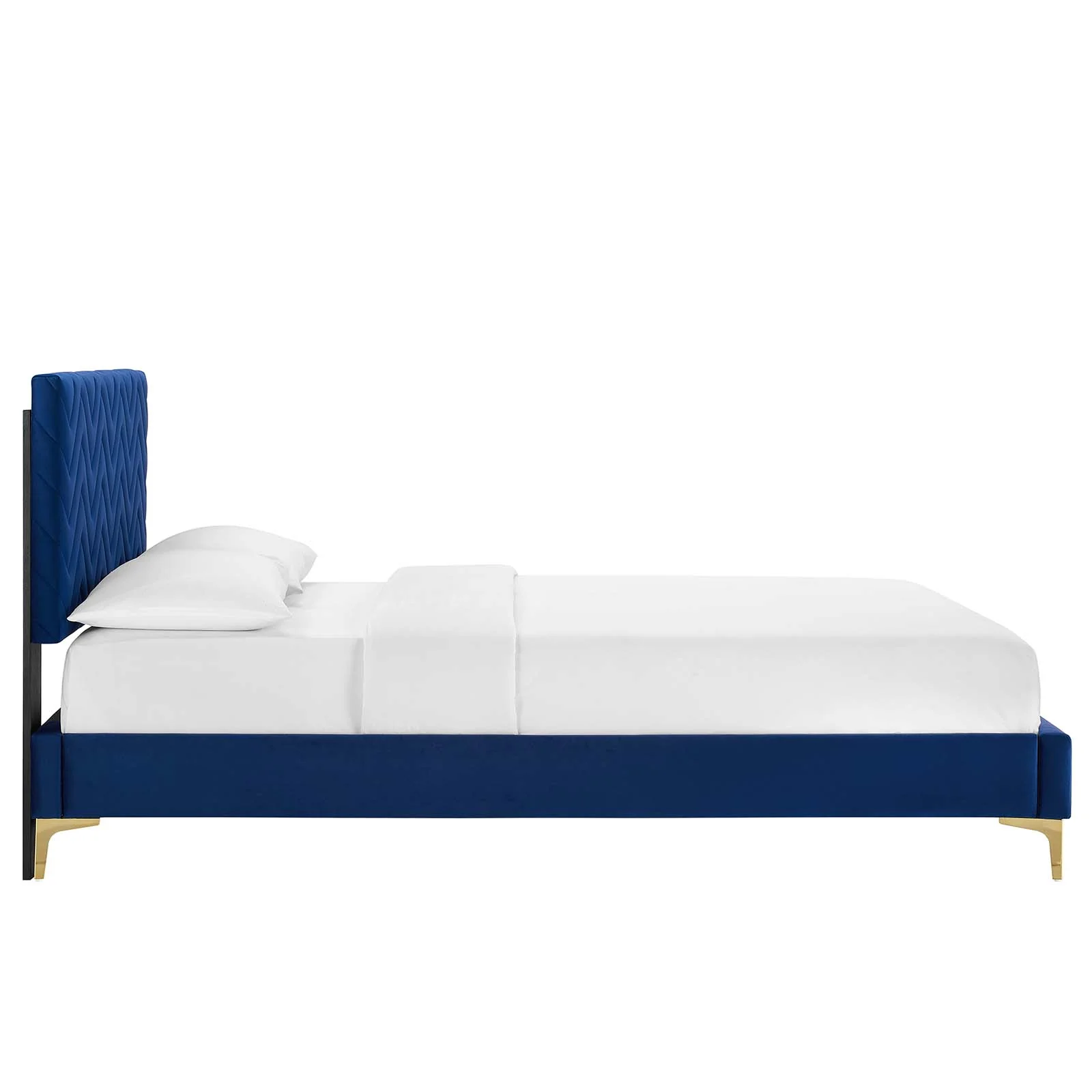 Leah Chevron Tufted Performance Velvet Full Platform Bed By Modway - MOD-7001 - Image 18