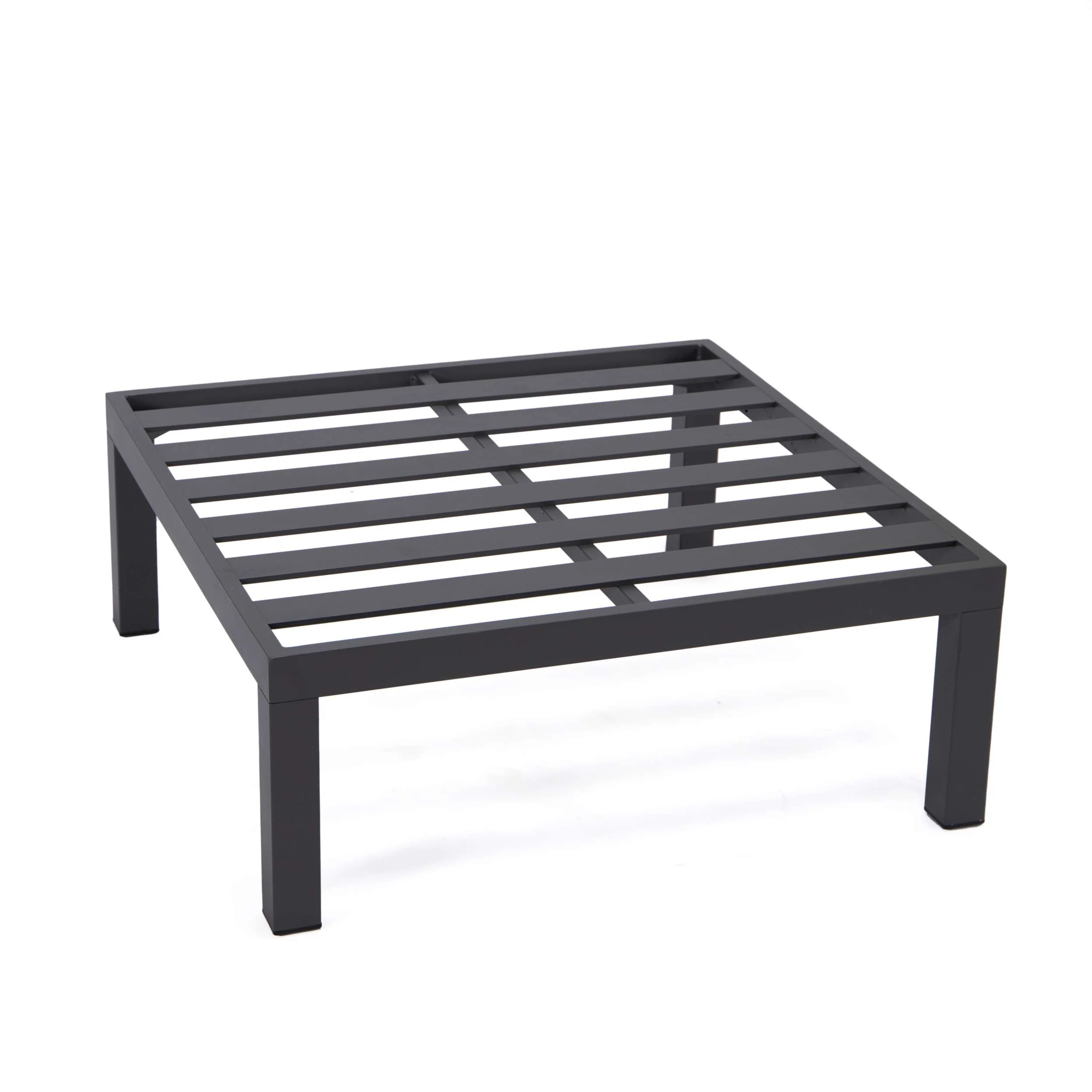 LeisureMod Hamilton 6-Piece Aluminum Patio Conversation Set With Cushions - Image 17