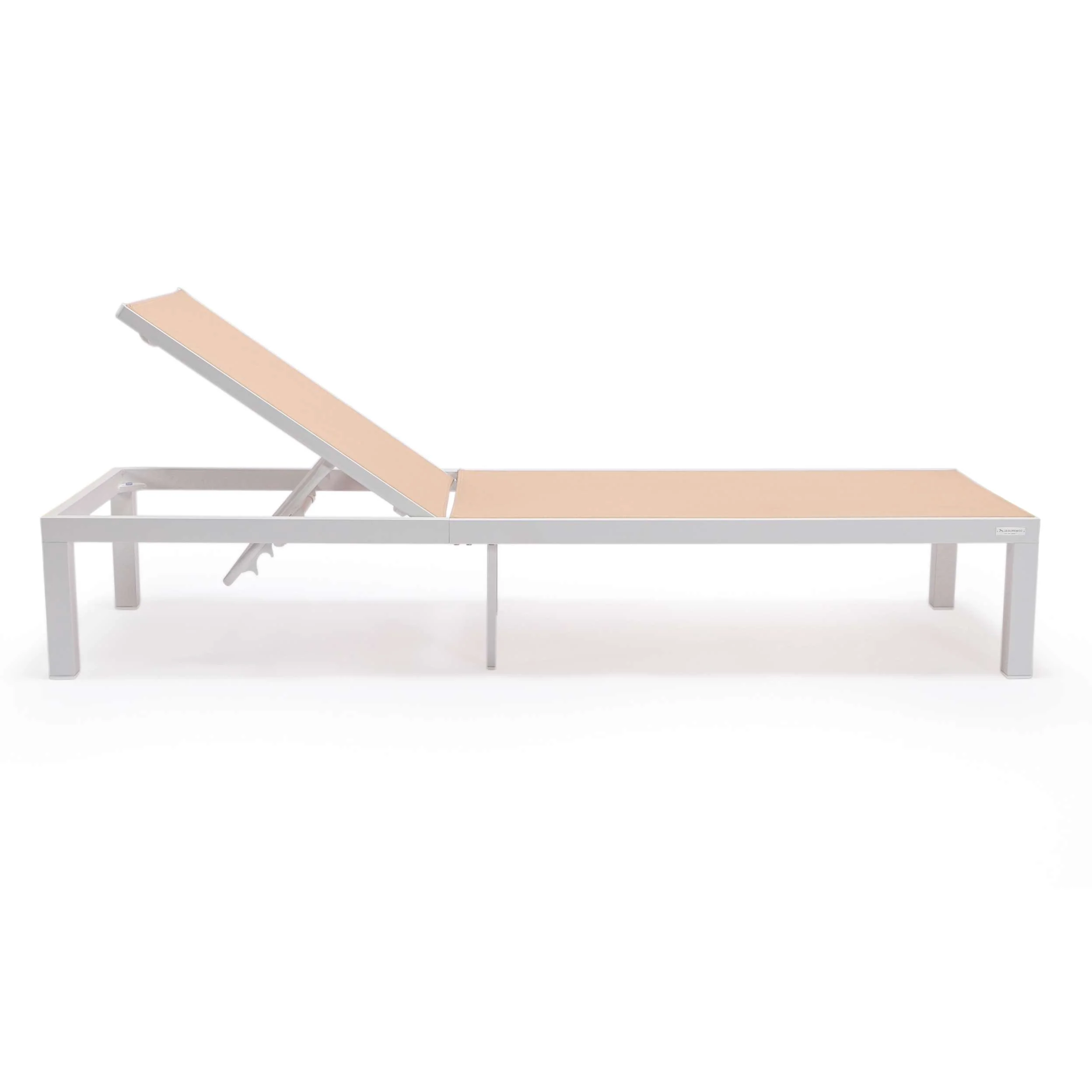 LeisureMod Marlin Modern Aluminum Outdoor Patio Chaise Lounge Chair Set of 2 - MLWCF21-77BL2 - Image 92