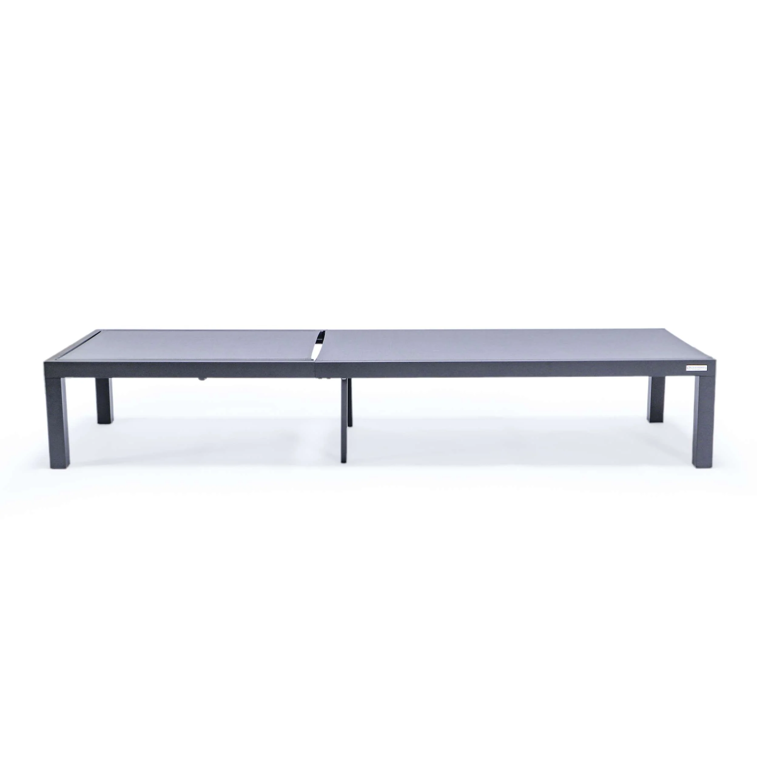 LeisureMod Marlin Patio Chaise Lounge Chair With Black Aluminum Frame, Set of 2 - Image 50