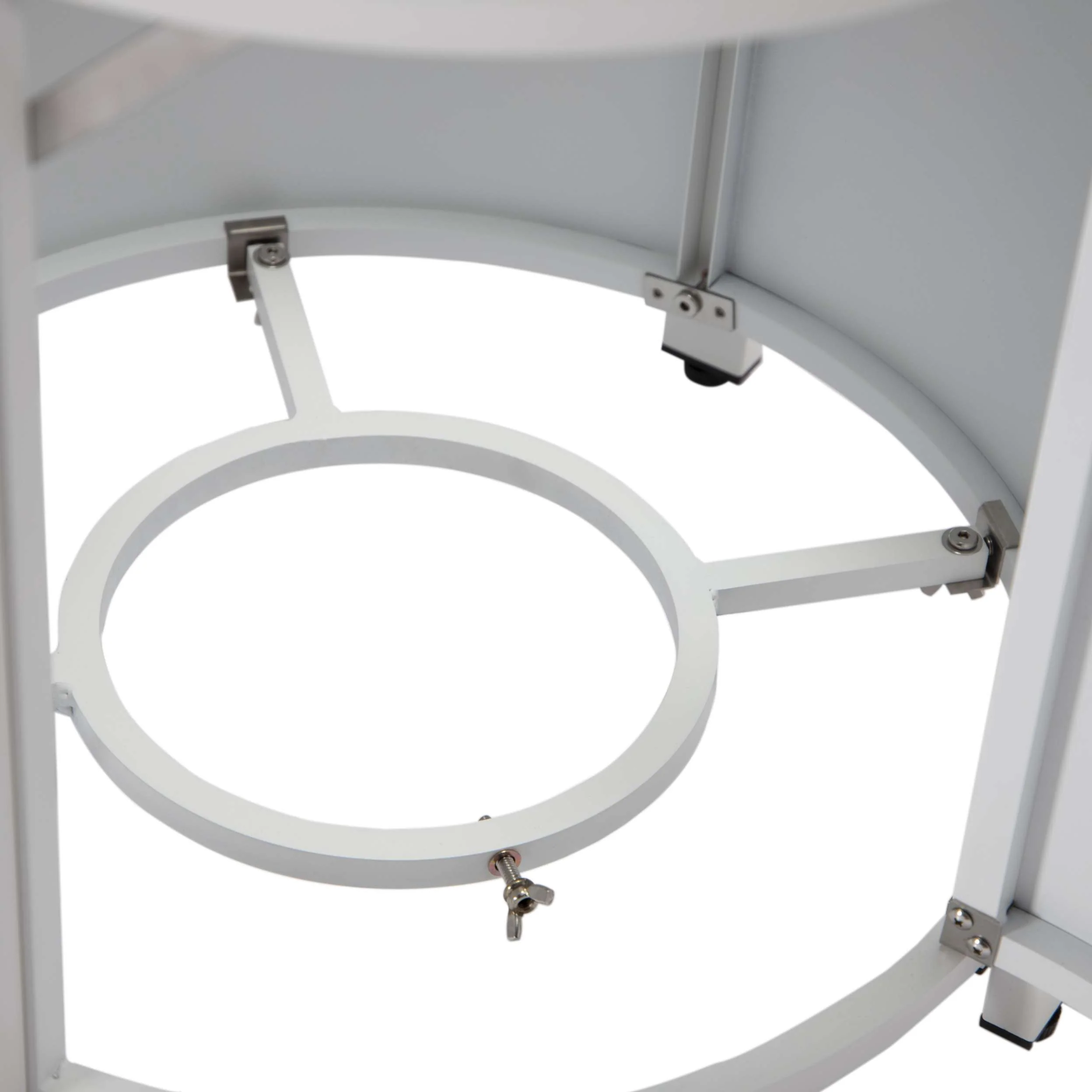 LeisureMod Walbrooke Black Patio Round Tank Holder - Image 31