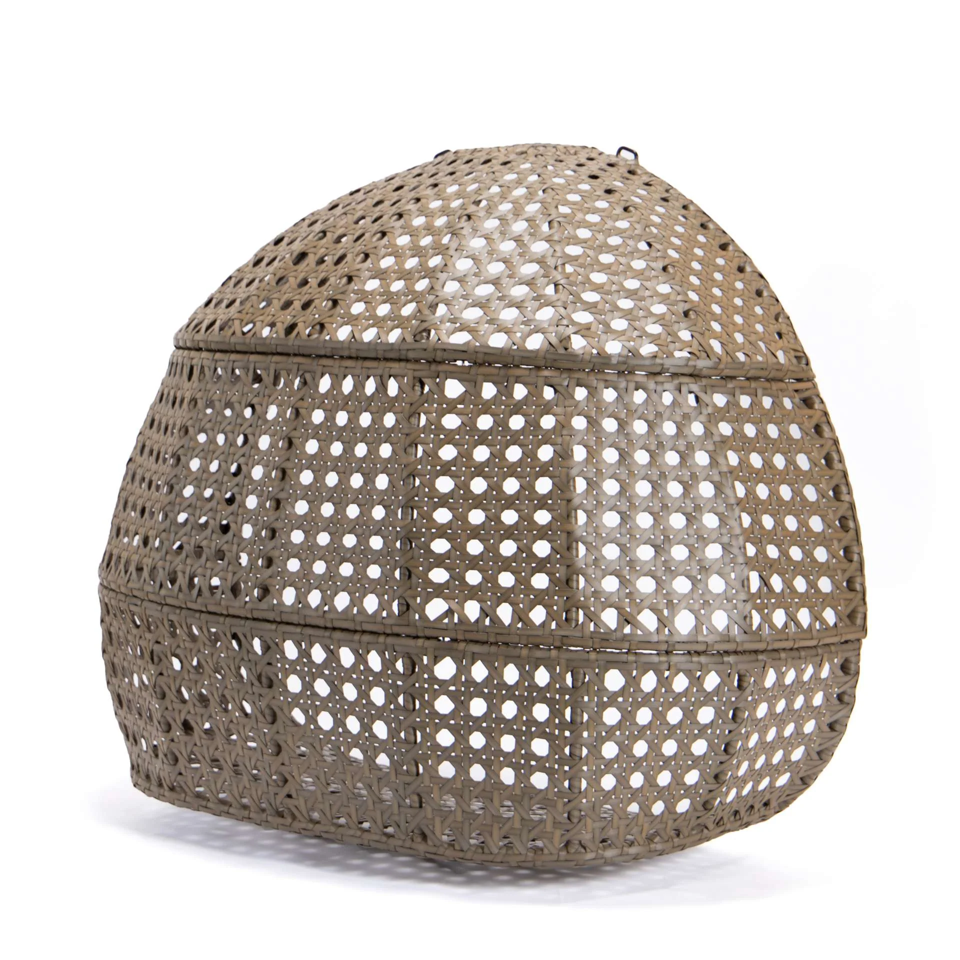 LeisureMod Wicker Hanging Double Egg Swing Chair - EKDBG-57A - Image 20