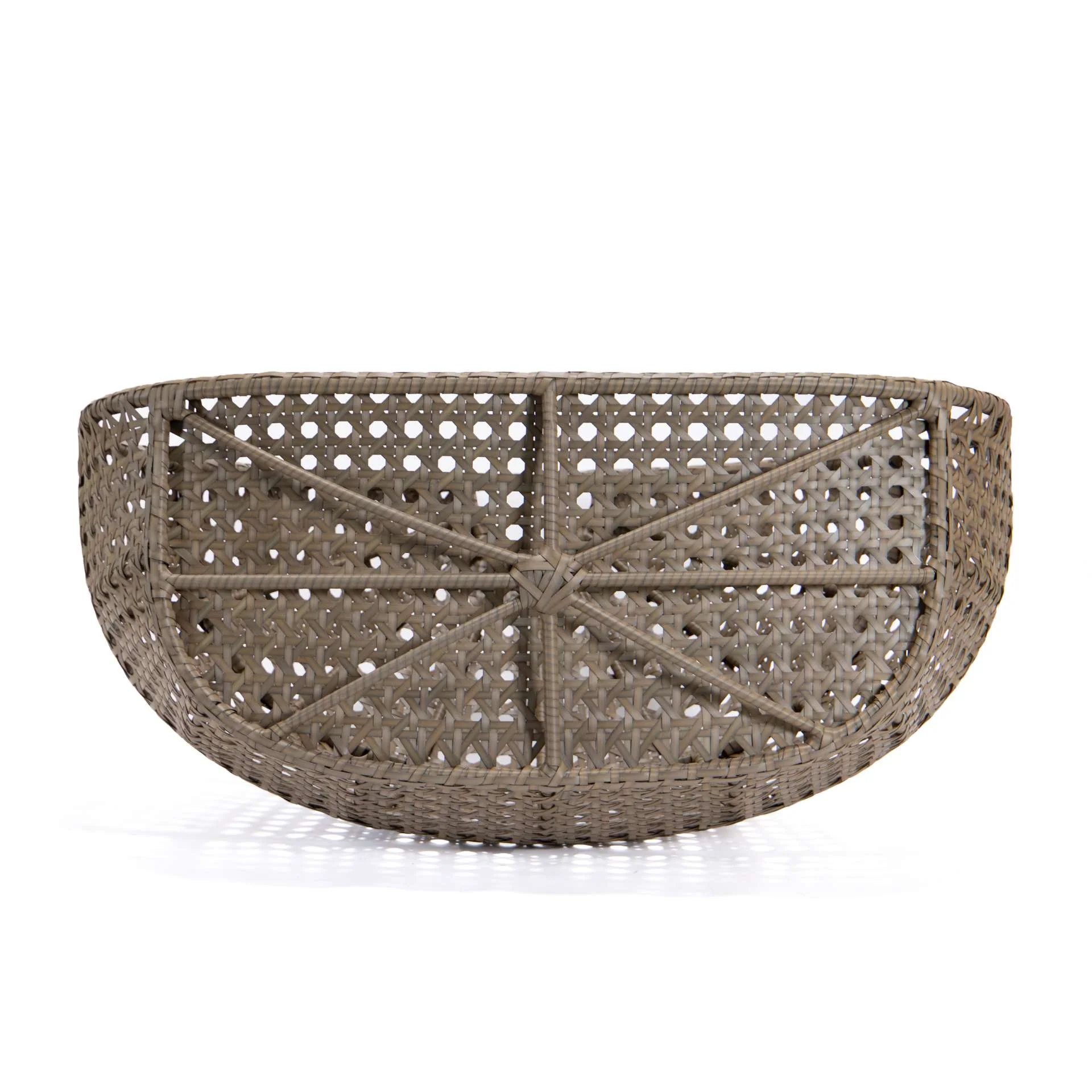 LeisureMod Wicker Hanging Double Egg Swing Chair - EKDBG-57A - Image 5