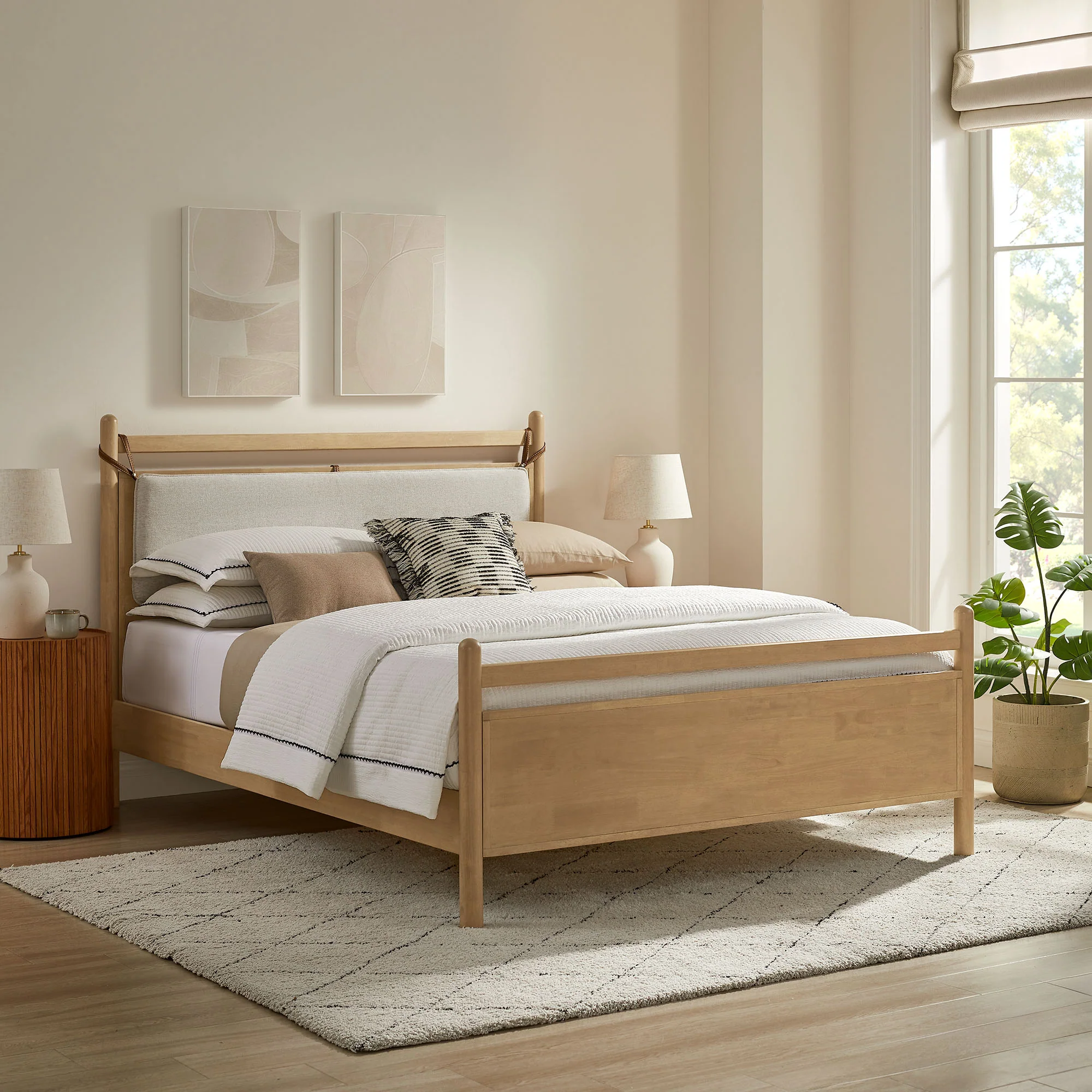Leni Full Size Wood Platform Bed Frame by Modway - Image 7