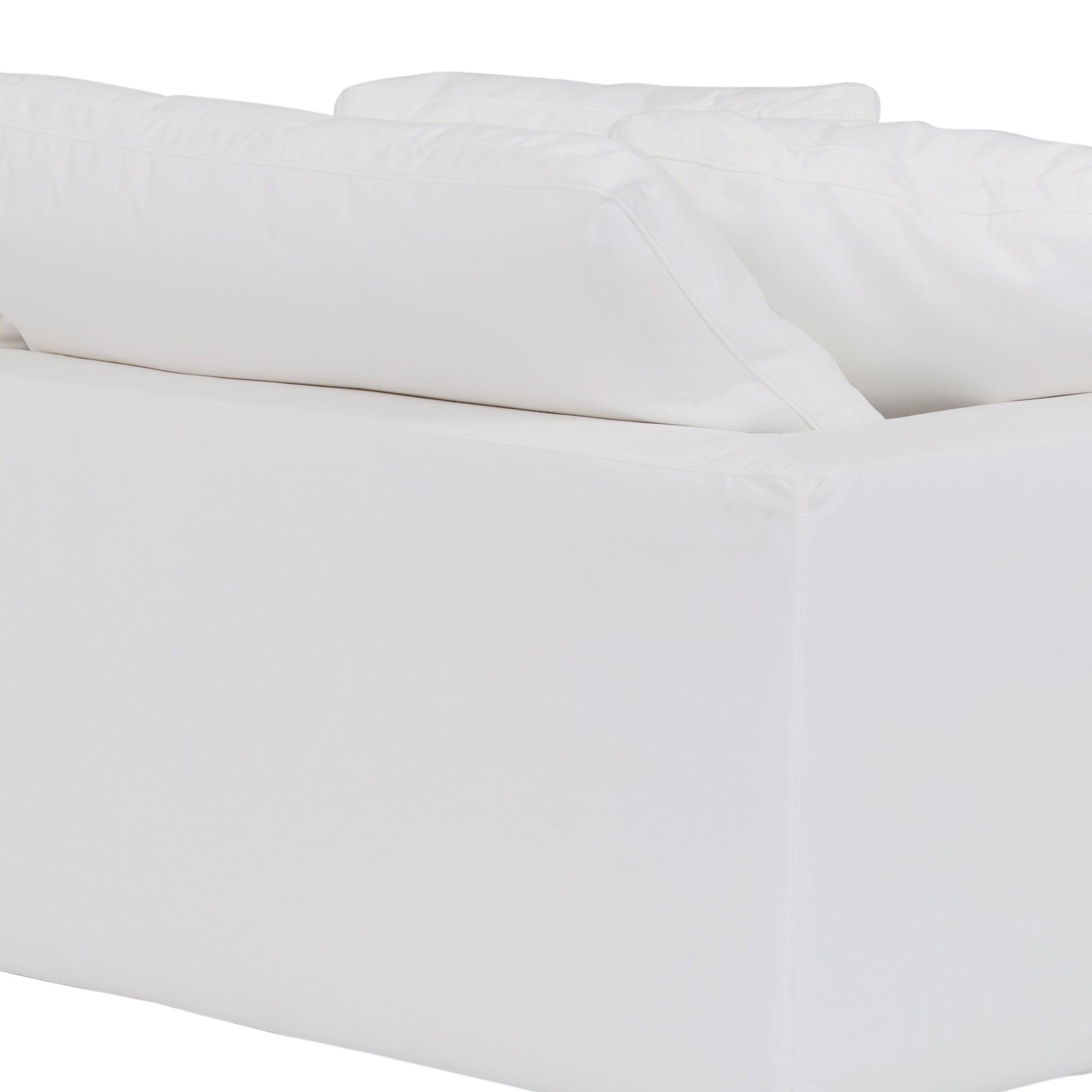 Liberty 96.5" Upholstered Sofa in Slate Gray By Armen Living - Image 15