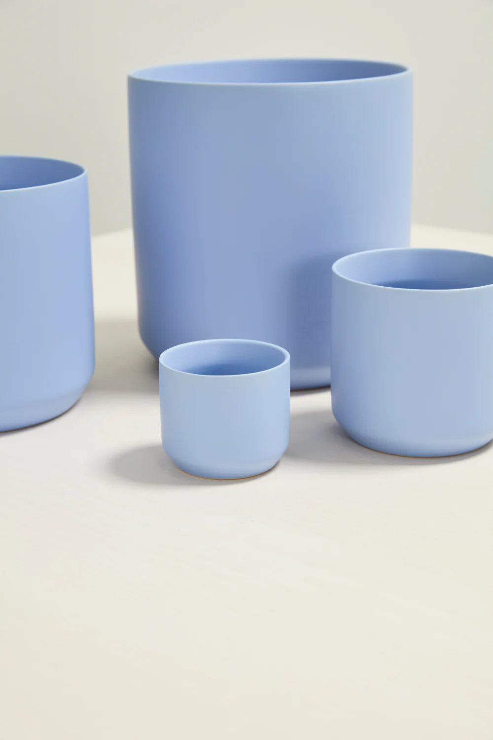 Light Blue Kendall Pot Set of 8 By Accent Decor - Image 4