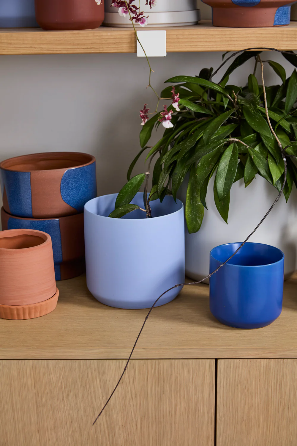 Light Blue Kendall Pot Set of 8 By Accent Decor - Image 9