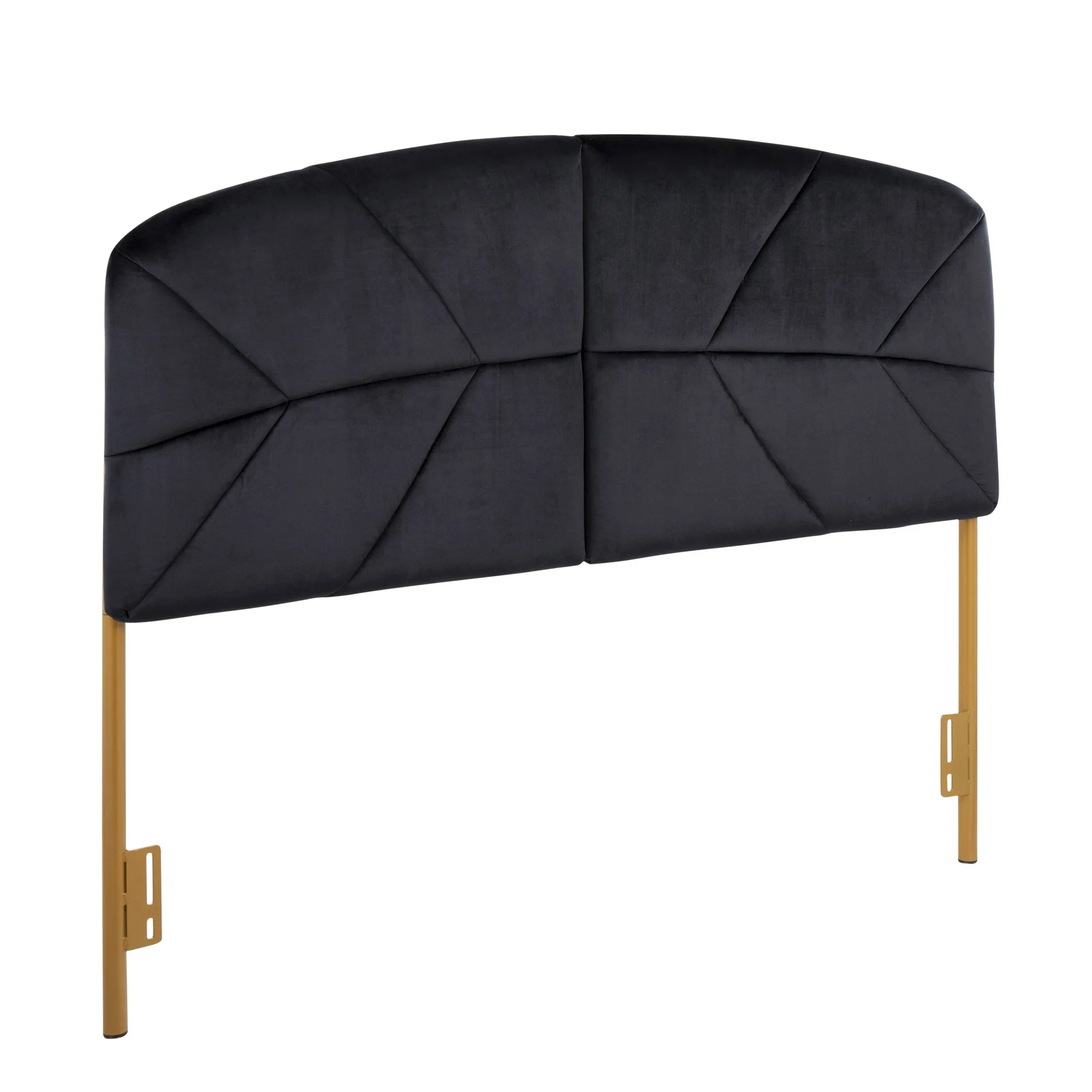 Lindsey Headboard Black By LumiSource