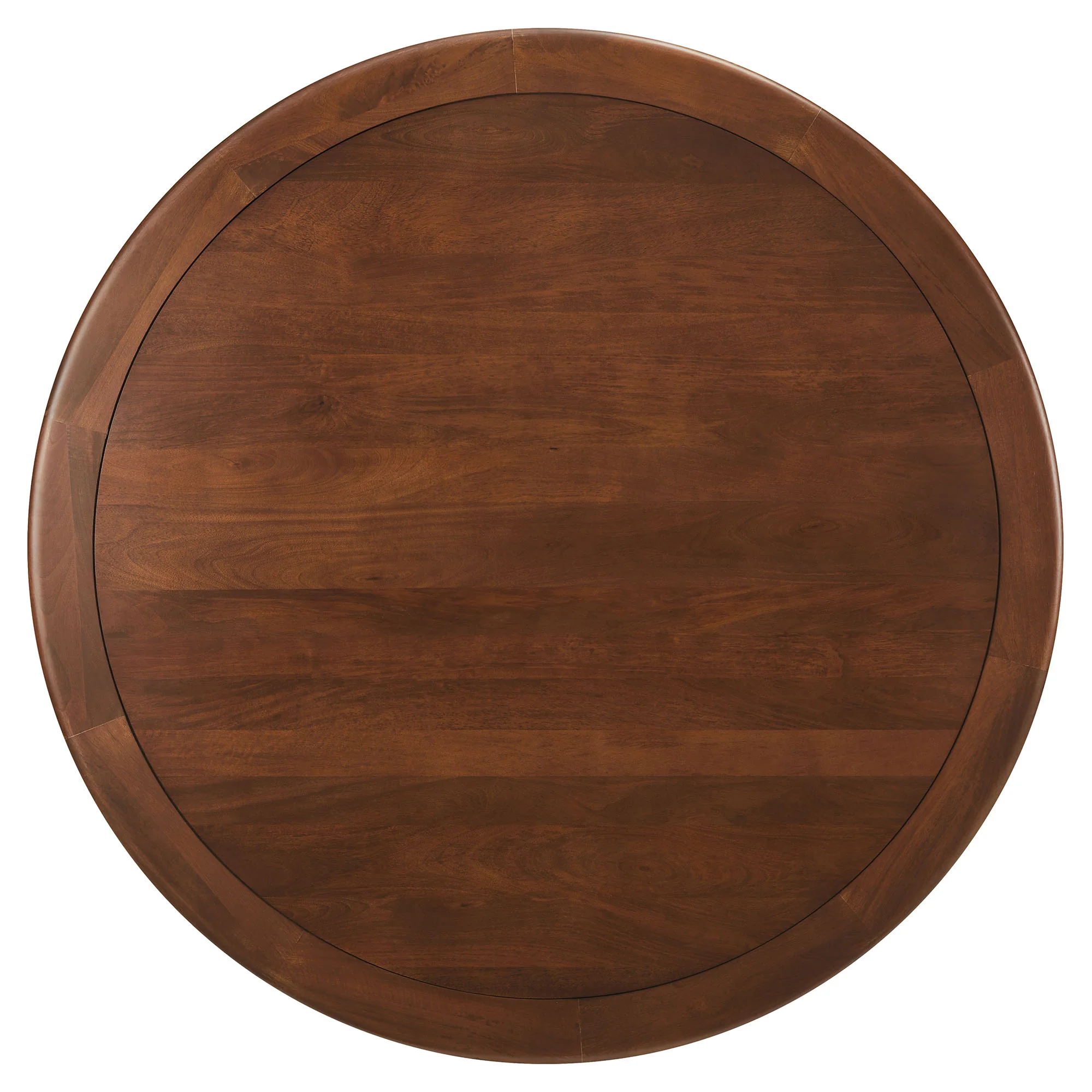 Lippa 60" Round Pedestal Solid Wood Dining Table by Modway - Image 3