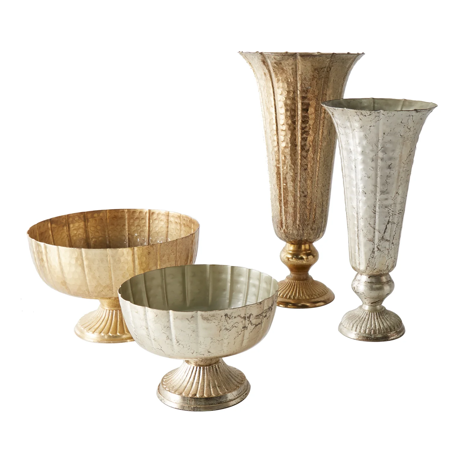 Lita Vase and Compote Set of 4 By Accent Decor - Image 8