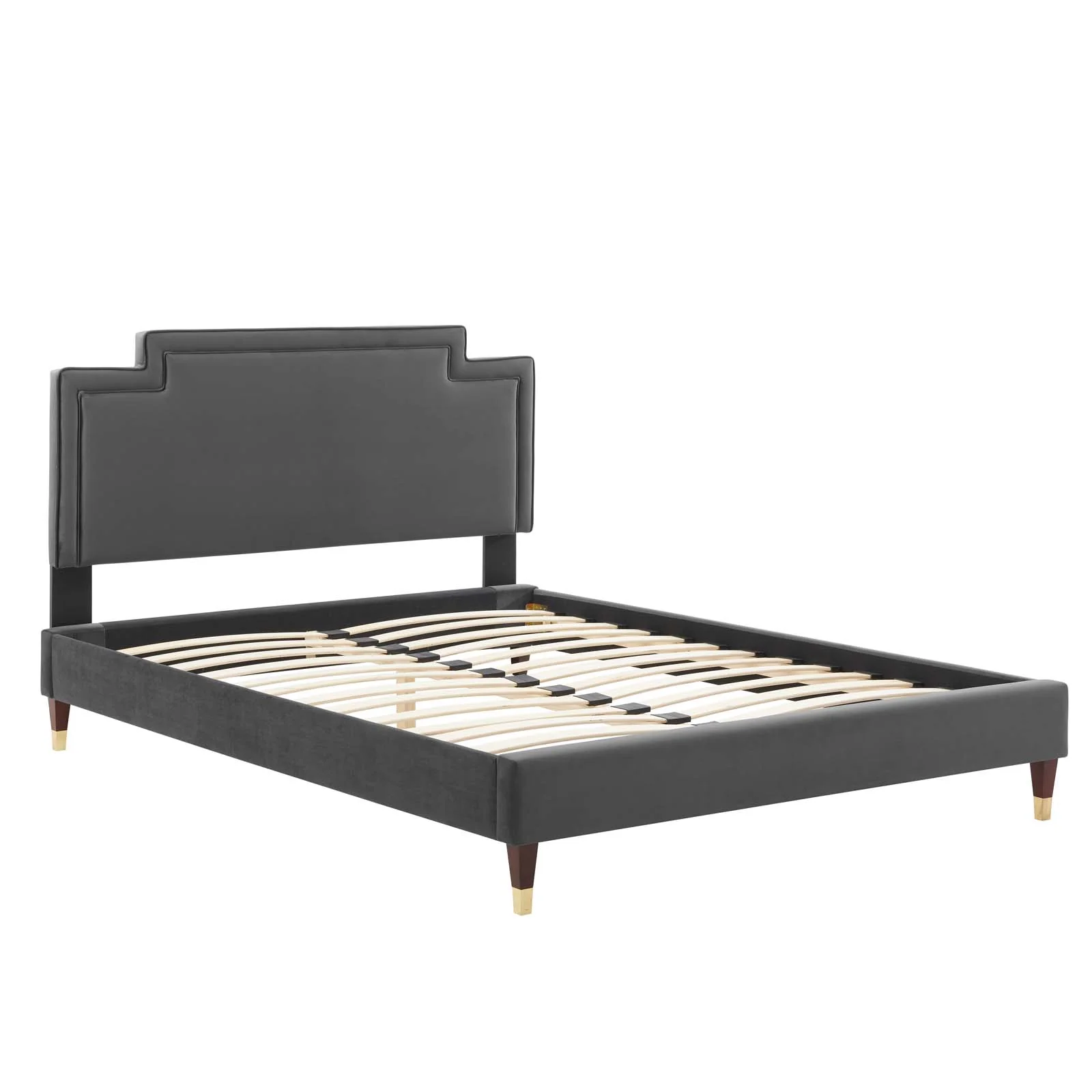 Liva Performance Velvet King Bed By Modway - MOD-6841 - Image 5