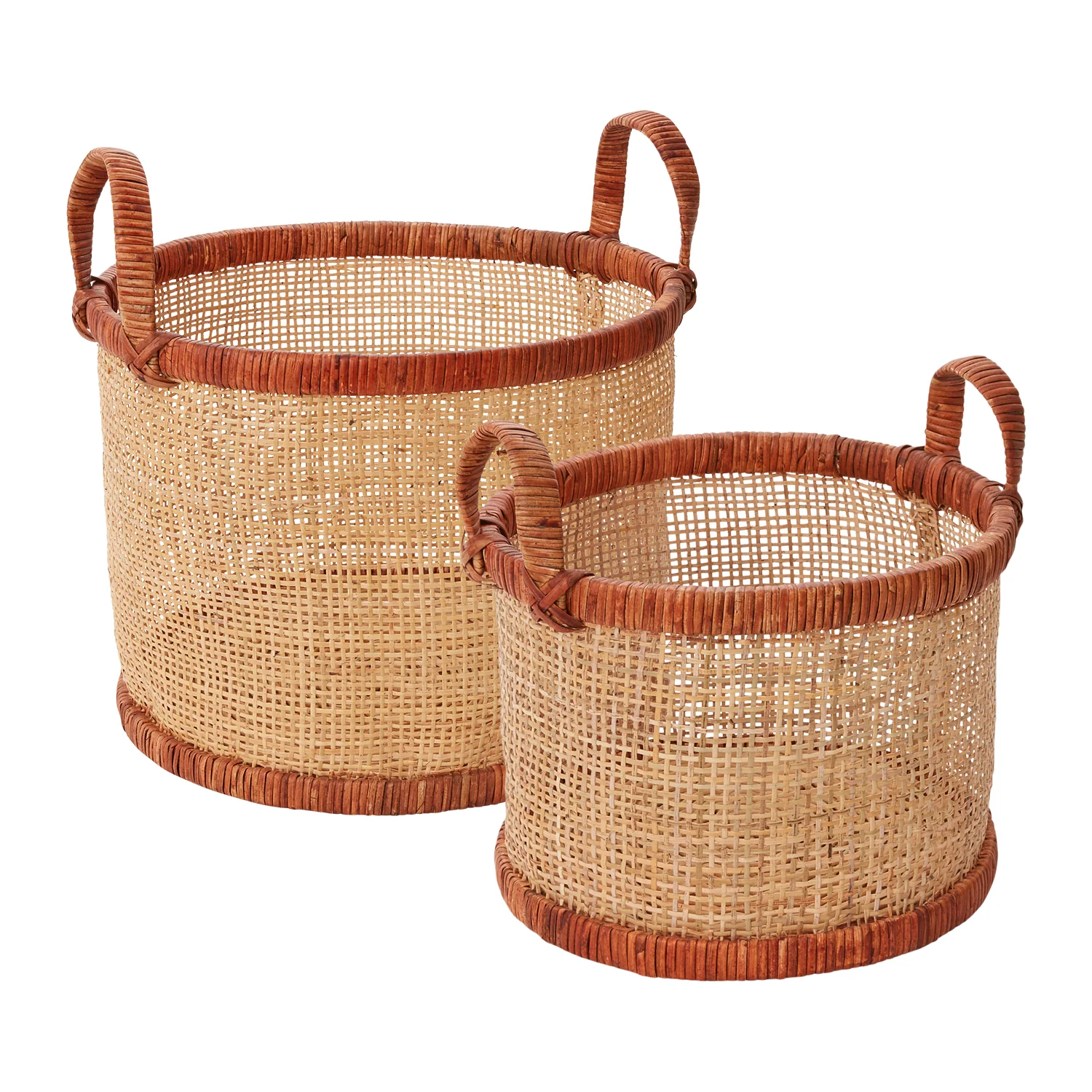 Maple Basket - Set of 2 By Accent Decor - Image 2