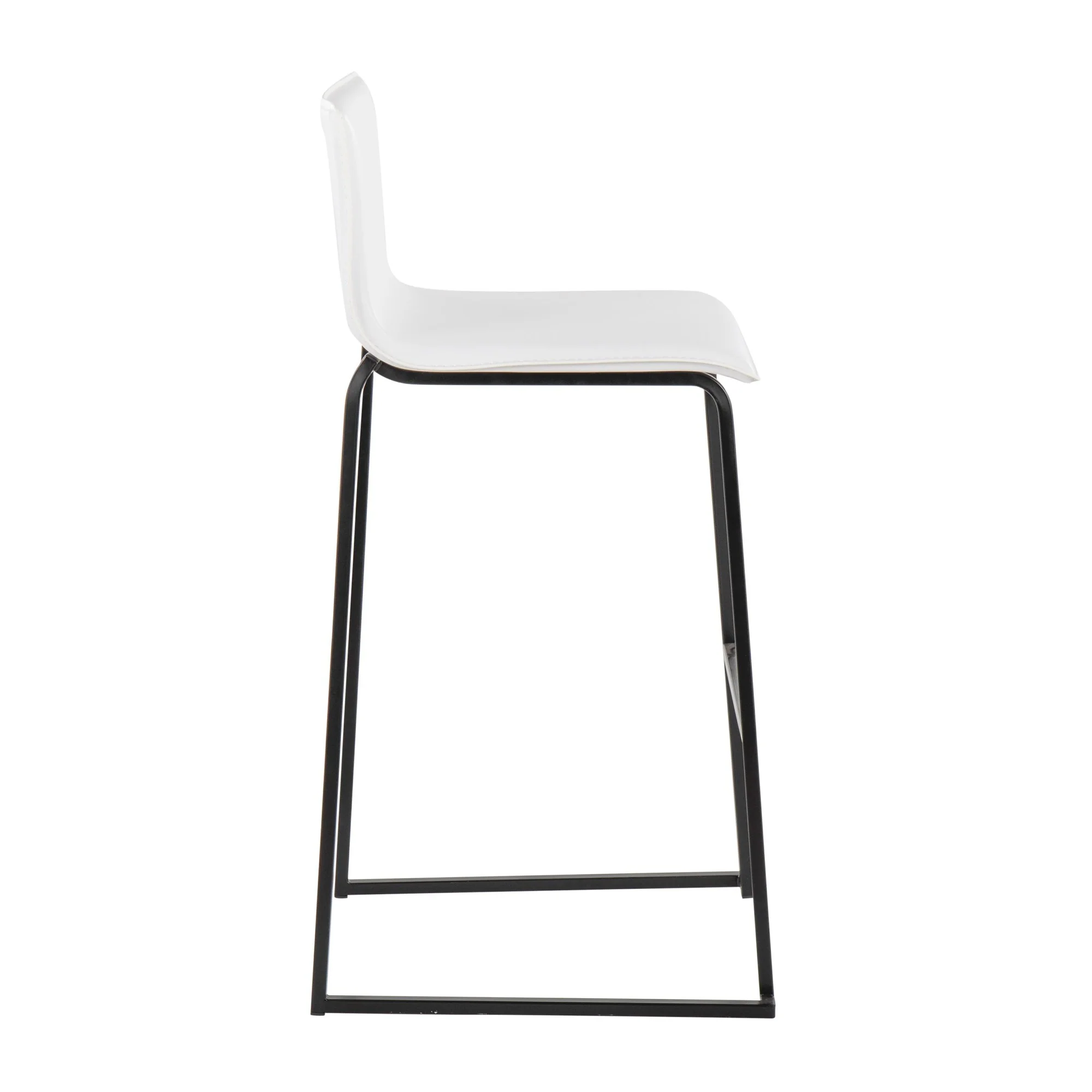 Mara Barstool - Set of 2 Gold White By LumiSource - Image 10