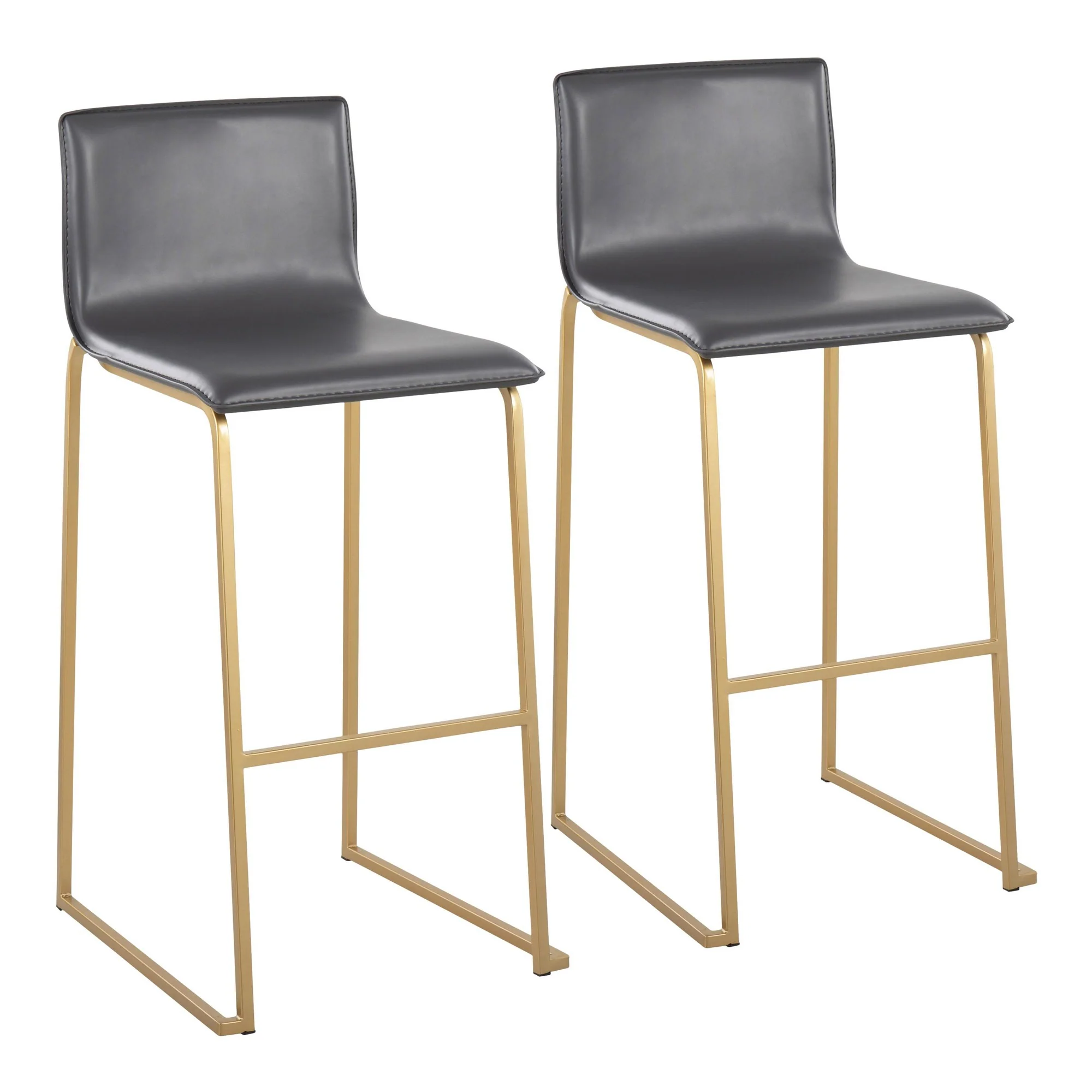 Mara Barstool - Set of 2 Black By LumiSource - B30-MARAUP AUBK2 - Image 17