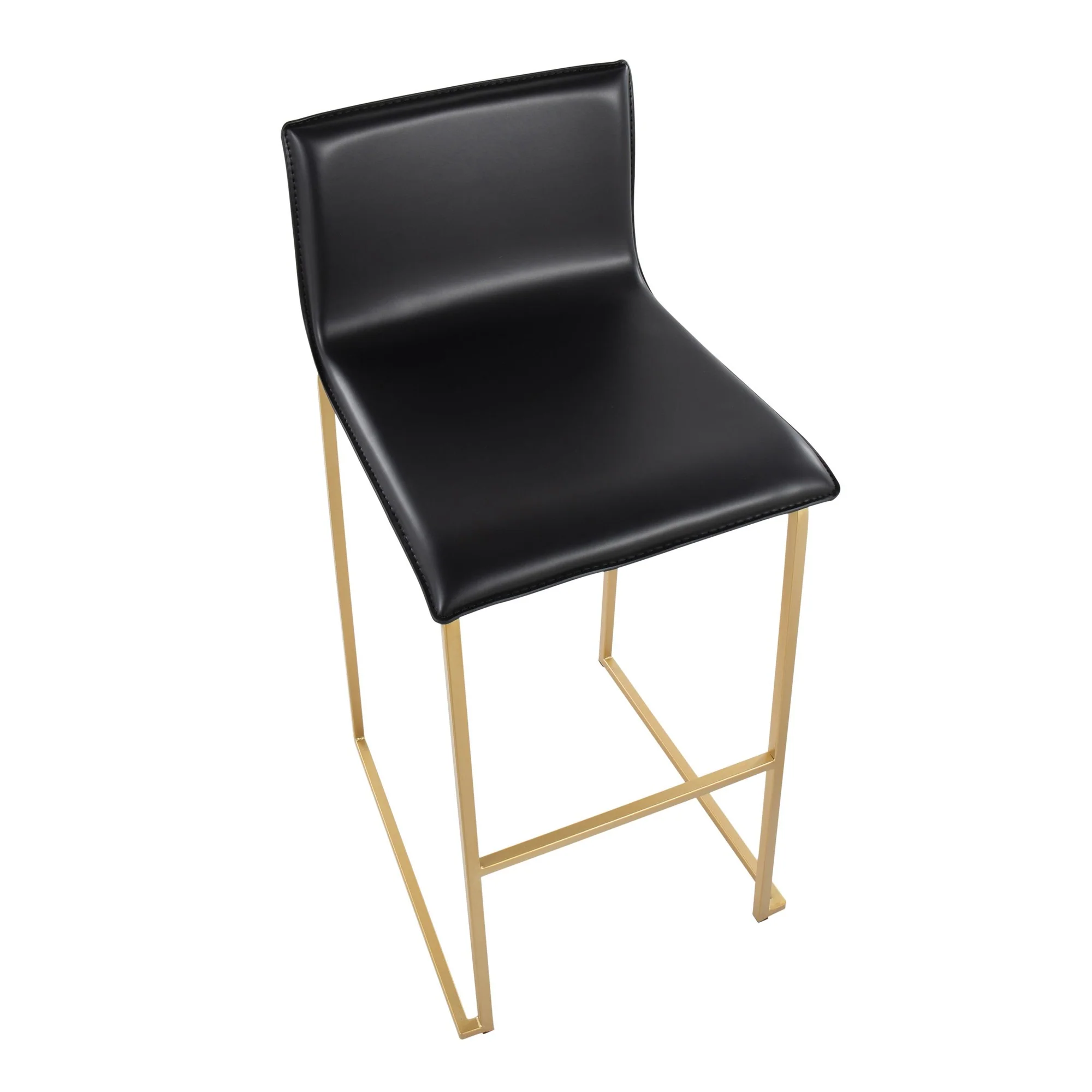 Mara Barstool - Set of 2 Black By LumiSource - B30-MARAUP AUBK2 - Image 3
