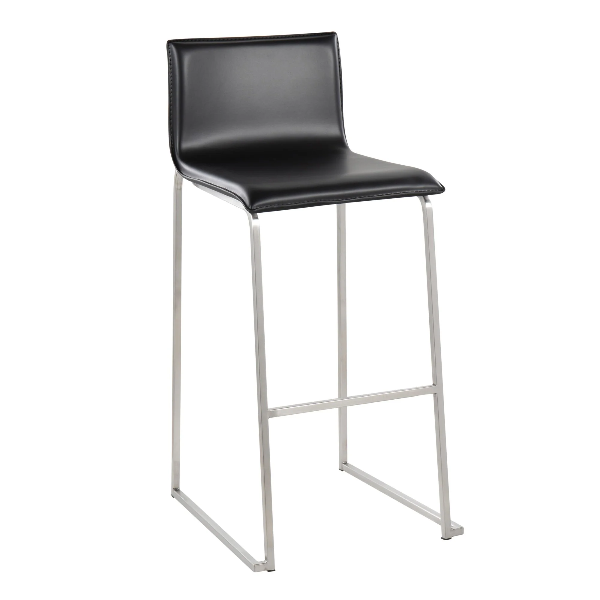 Mara Barstool - Set of 2 Black By LumiSource - B30-MARAUP SSBK2 - Image 5