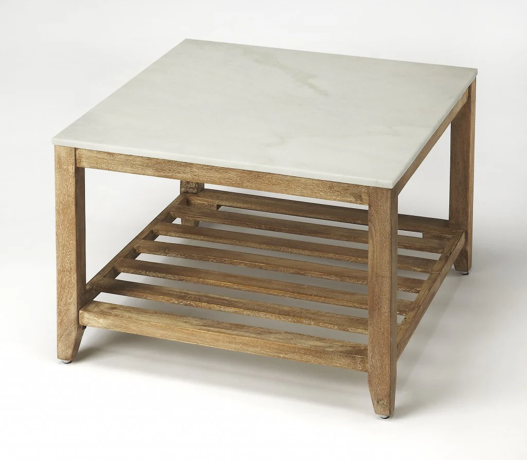 Marble Bunching Coffee Table By Homeroots