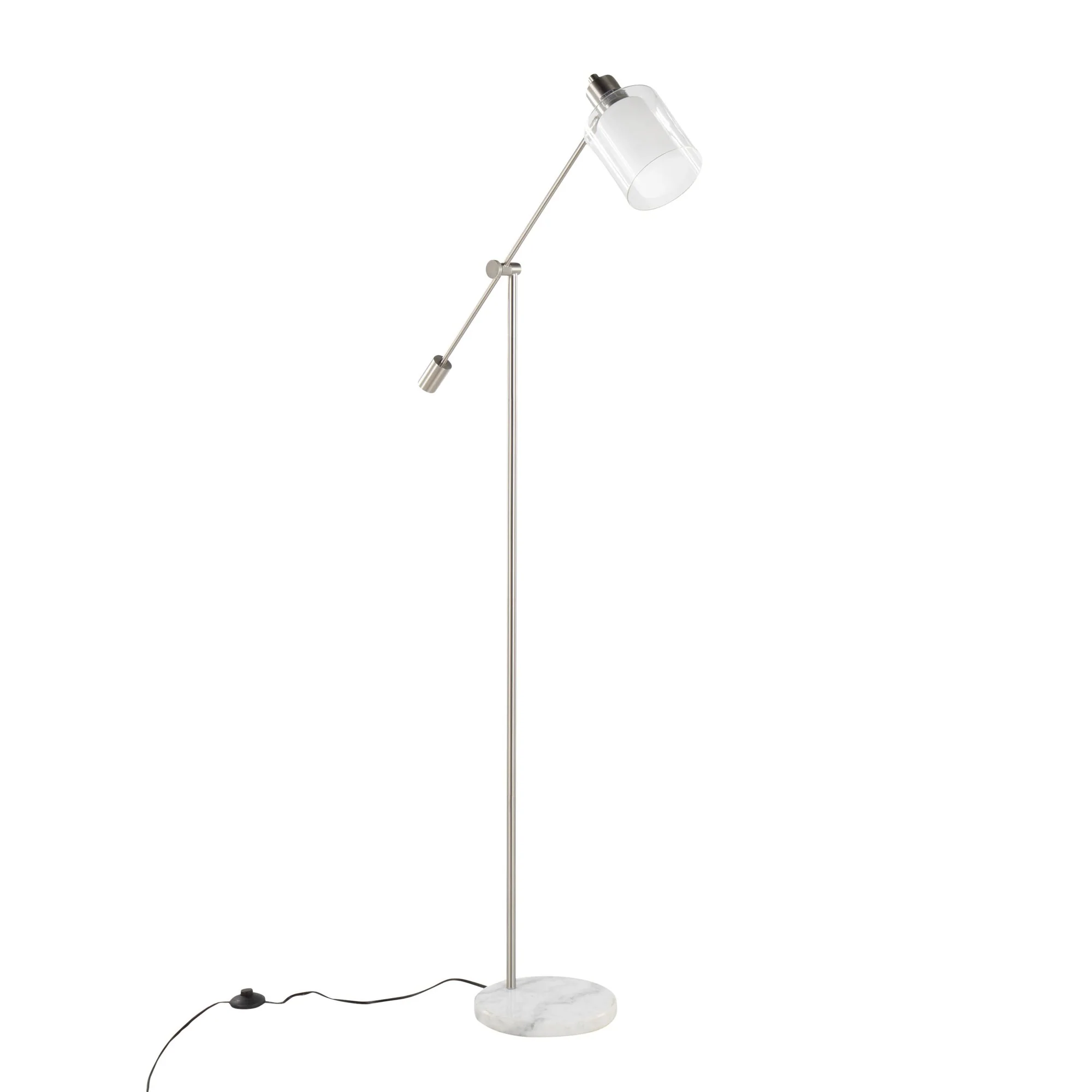 Marcel Floor Lamp Transparent By LumiSource