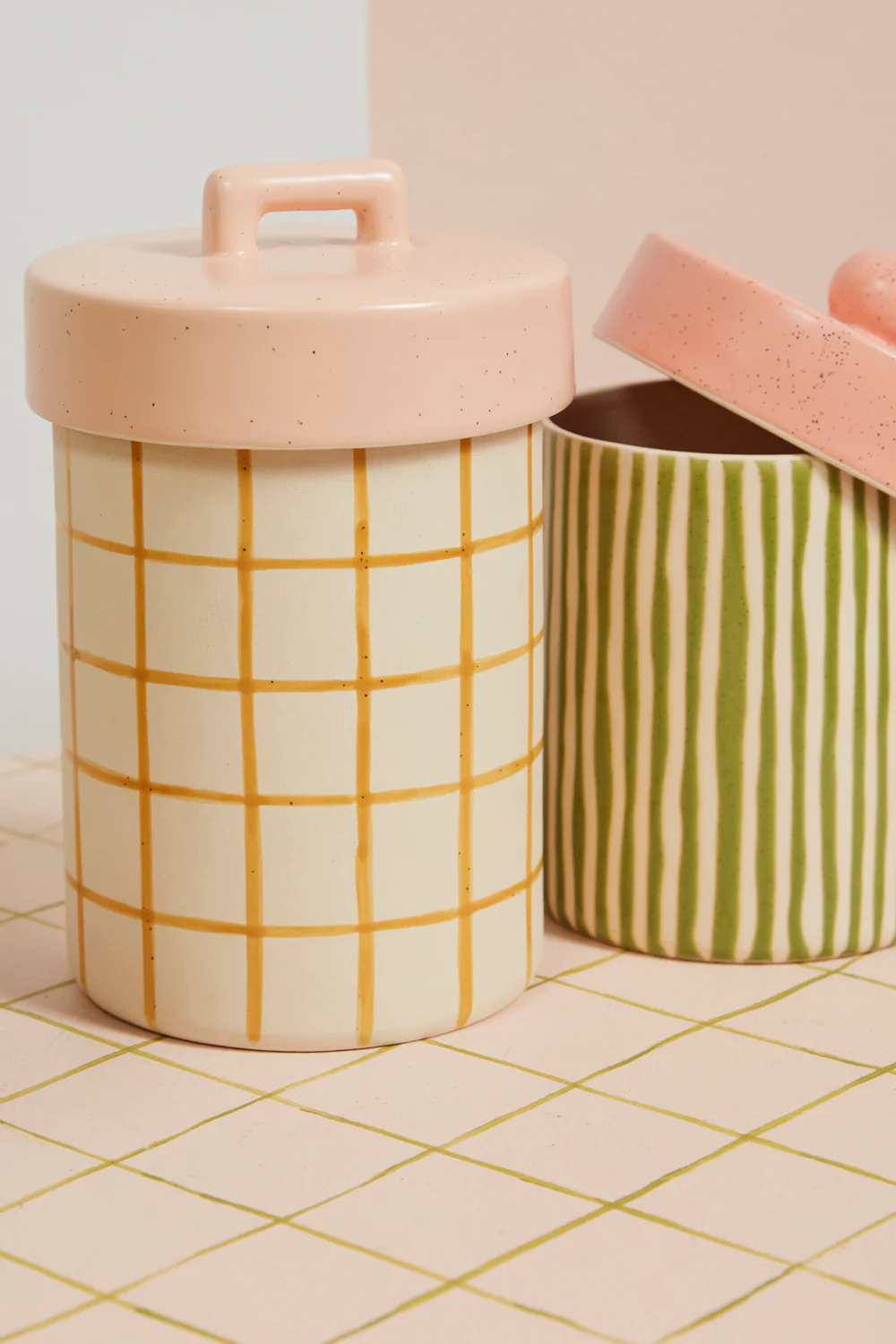 Margot Canister Set of 2 By Accent Decor