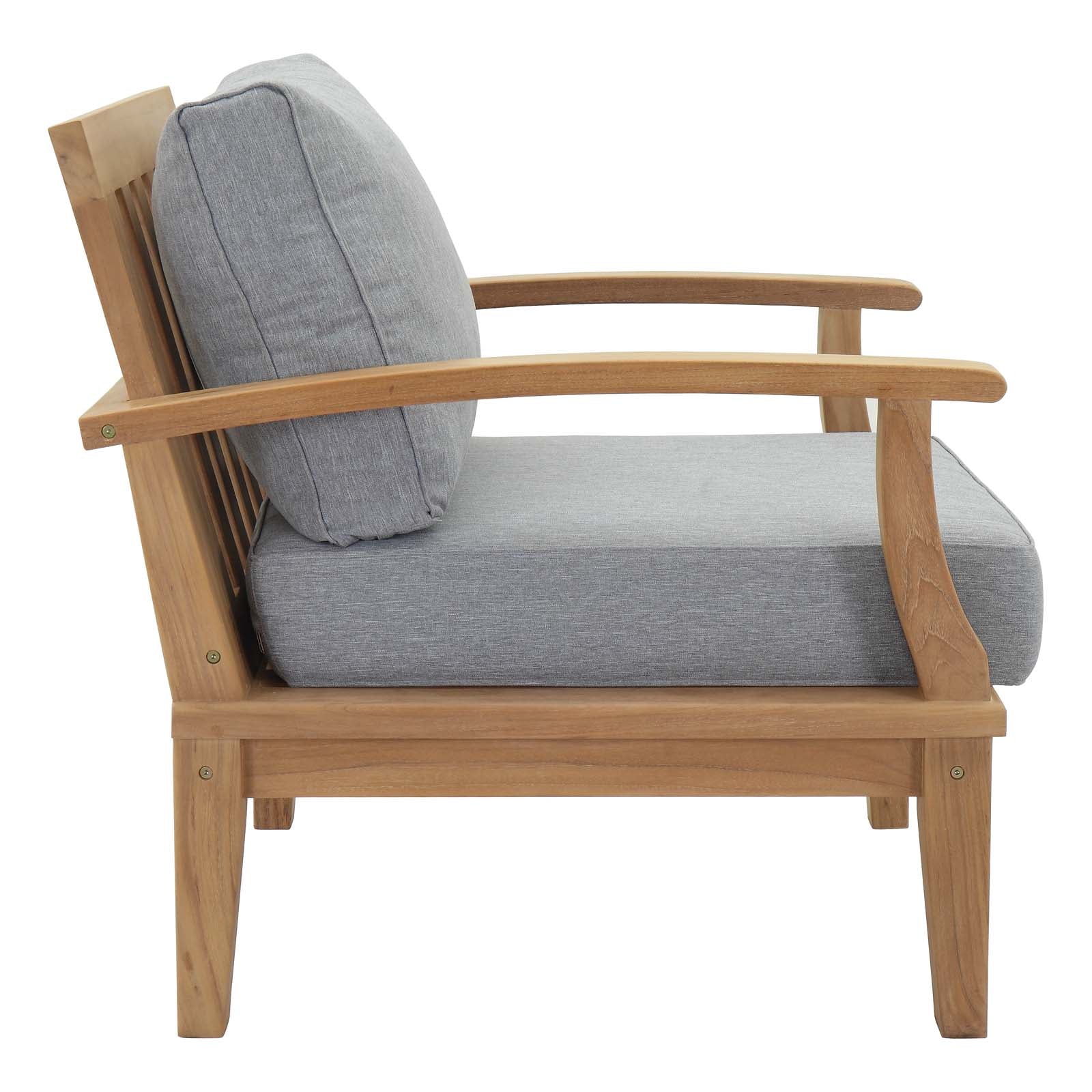Marina 6 Piece Outdoor Patio Teak Set By Modway - EEI-1597 - Image 4