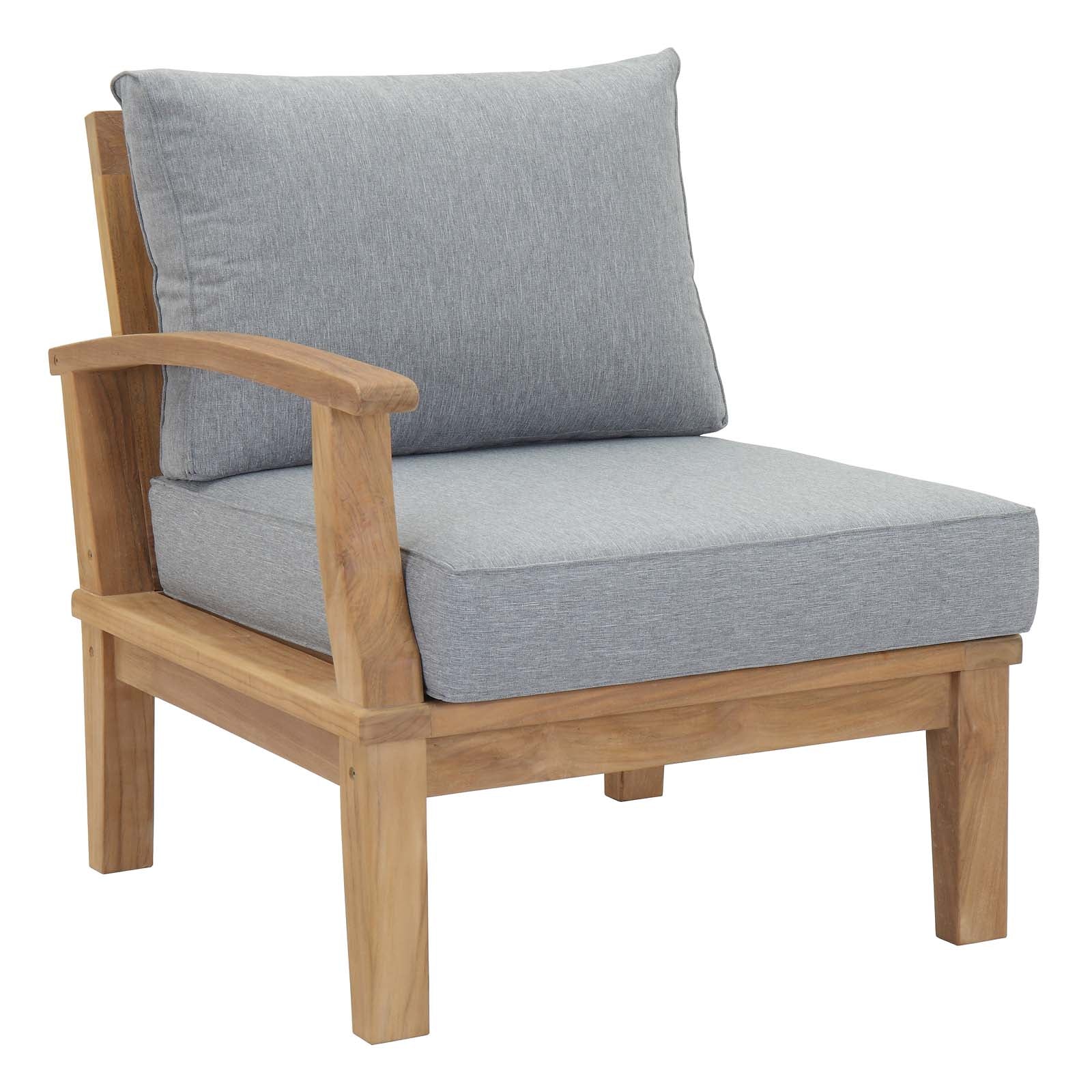 Marina 9 Piece Outdoor Patio Teak Set By Modway - EEI-1488 - Image 8