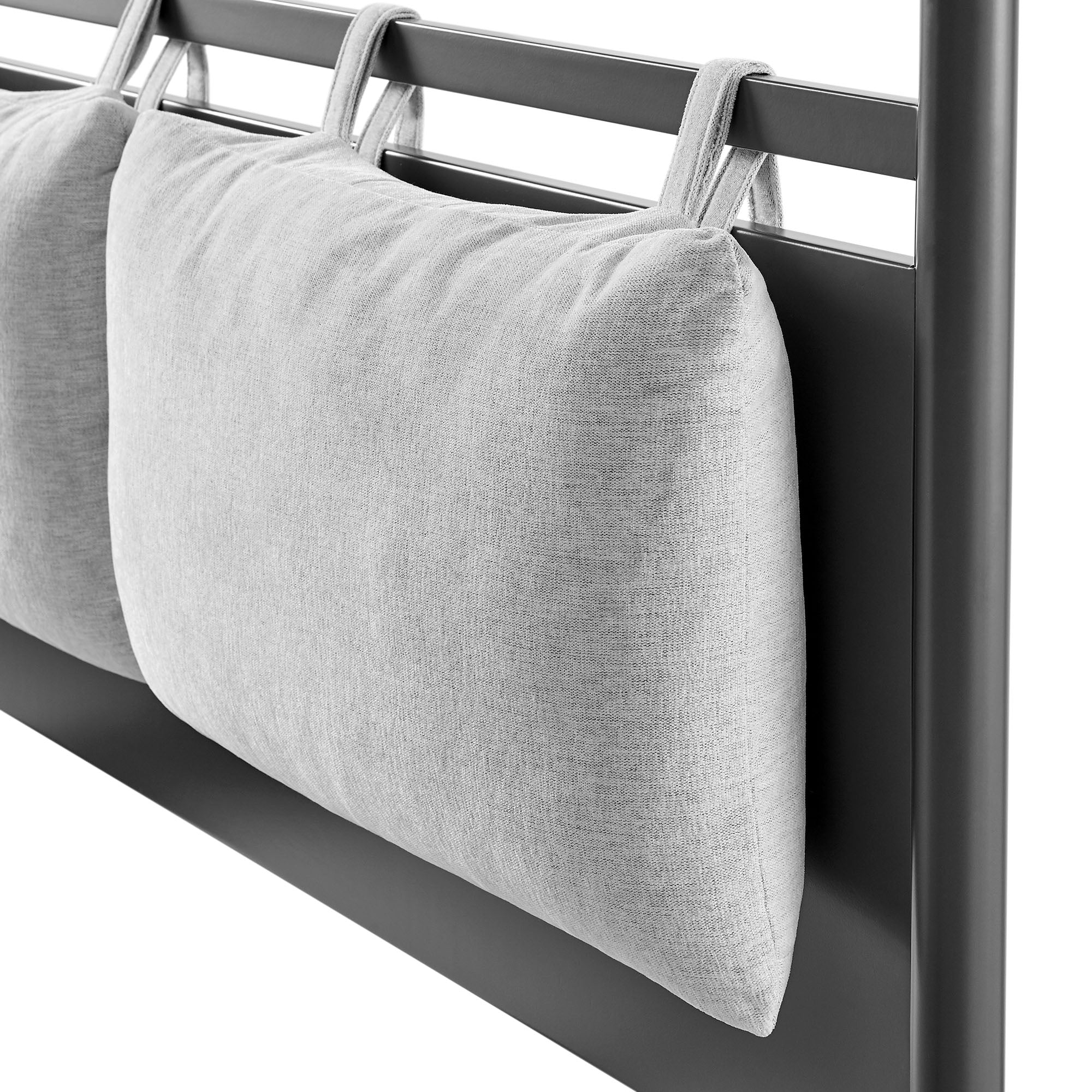 Marlowe 4-Poster Canopy Metal Queen Platform Bed by Modway - Image 7