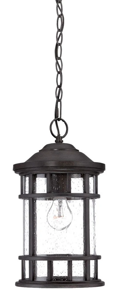 Matte Black Canister Hanging Light By Homeroots