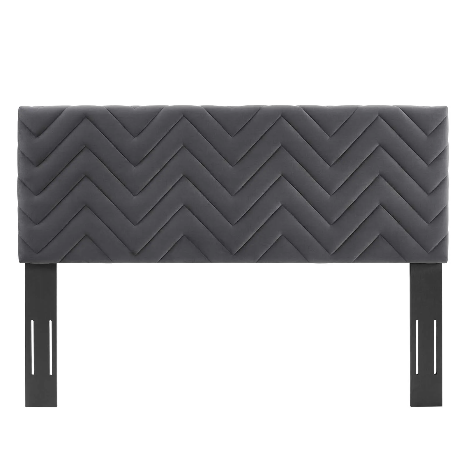 Mercy Chevron Tufted Performance Velvet Twin Headboard By Modway - MOD-6658 - Image 3