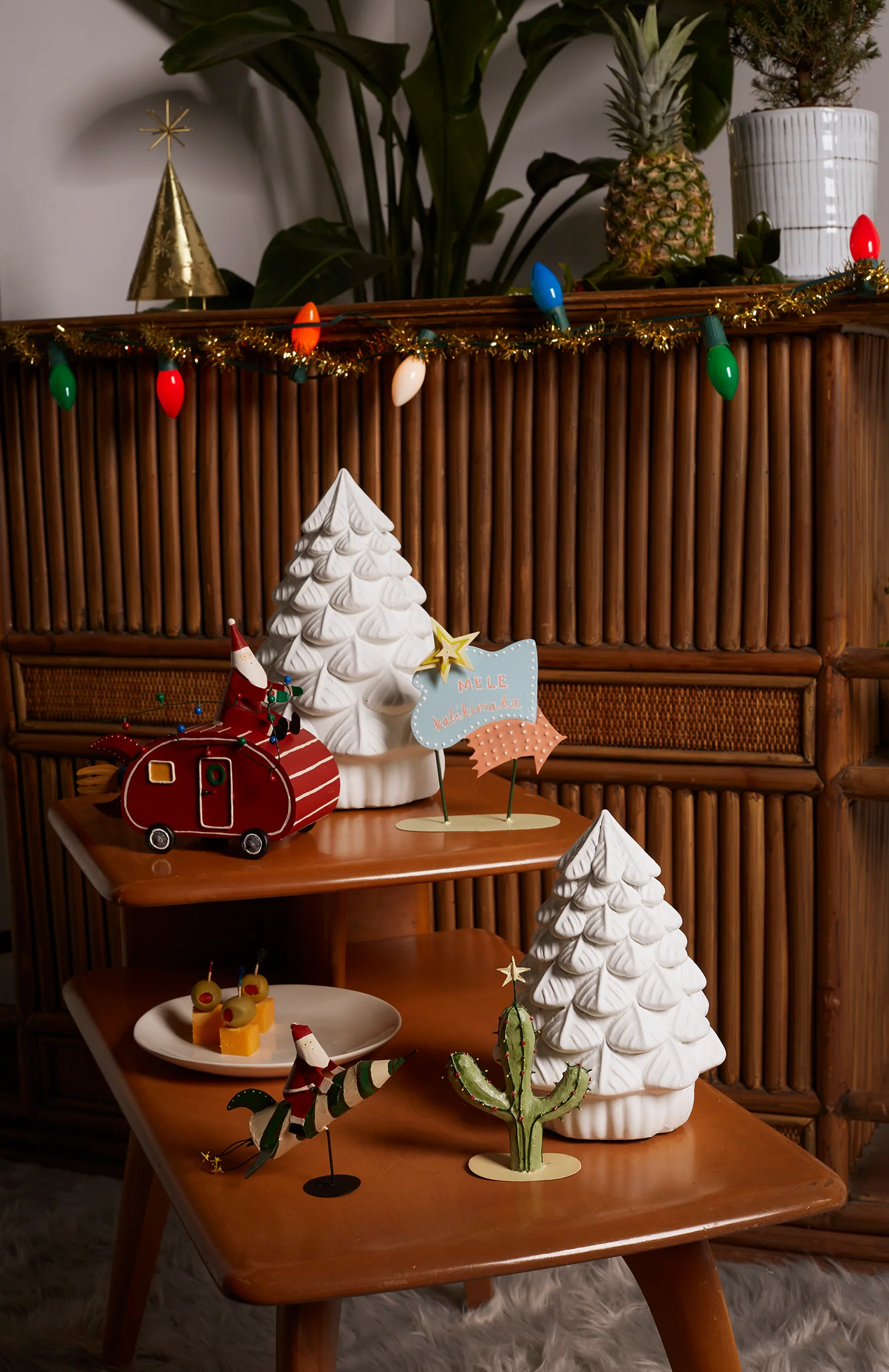 Merry Little Xmas Tree Set of 2 By Accent Decor - Image 4